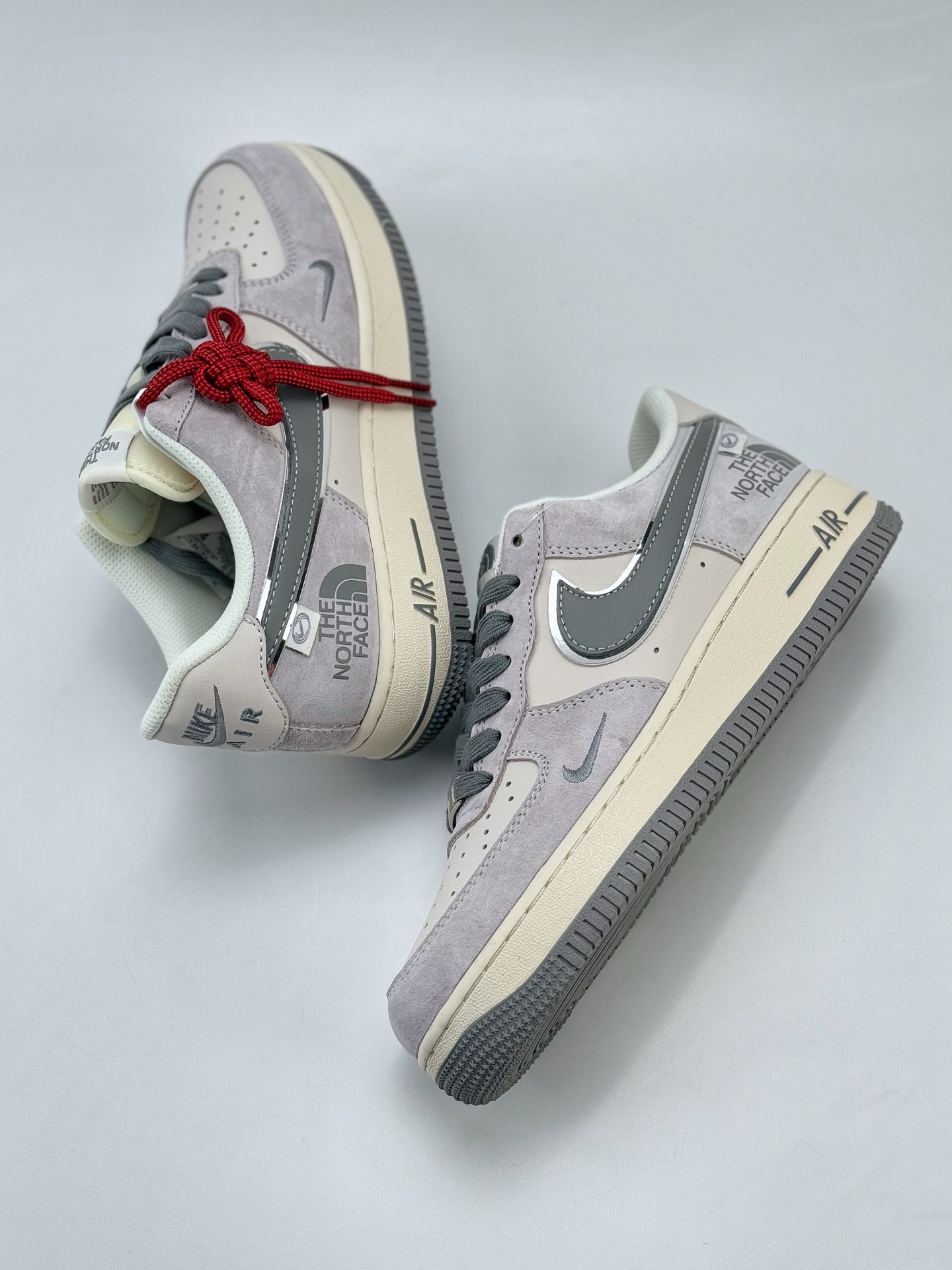 Nike Air Force 1 Low 07 x The North Face 白灰小钩 XZ6188-915