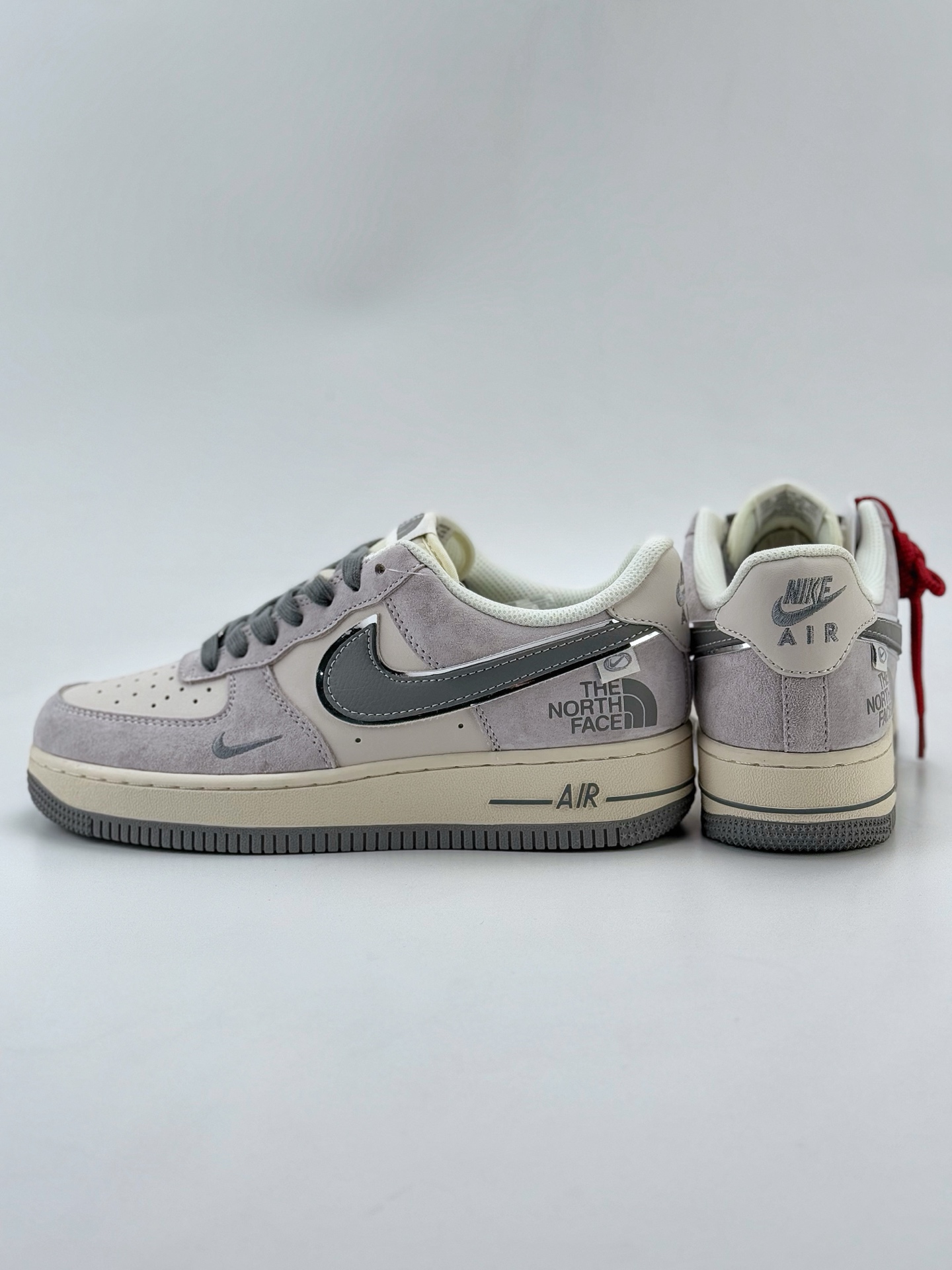 Nike Air Force 1 Low 07 x The North Face 白灰小钩 XZ6188-915