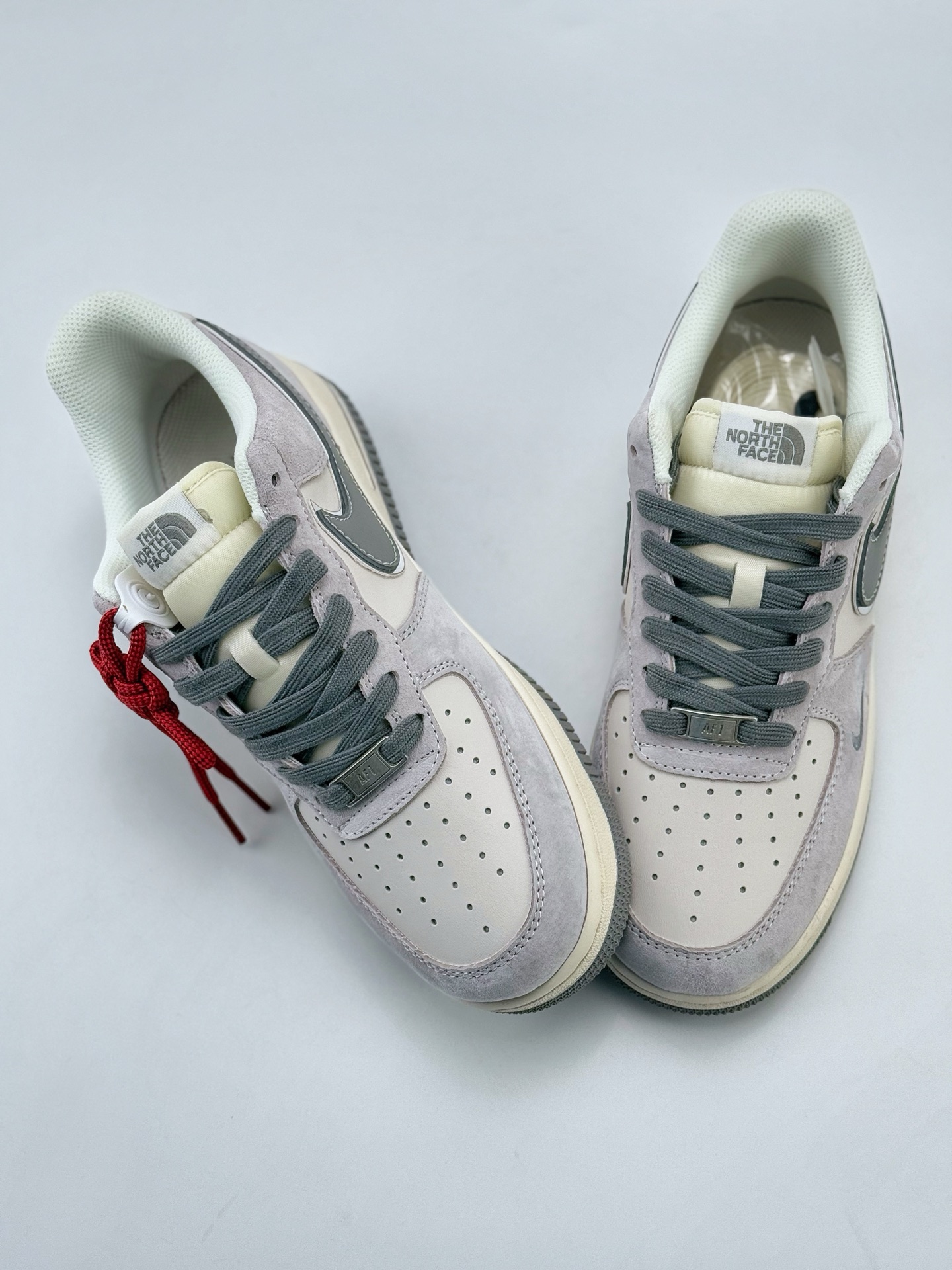 Nike Air Force 1 Low 07 x The North Face 白灰小钩 XZ6188-915