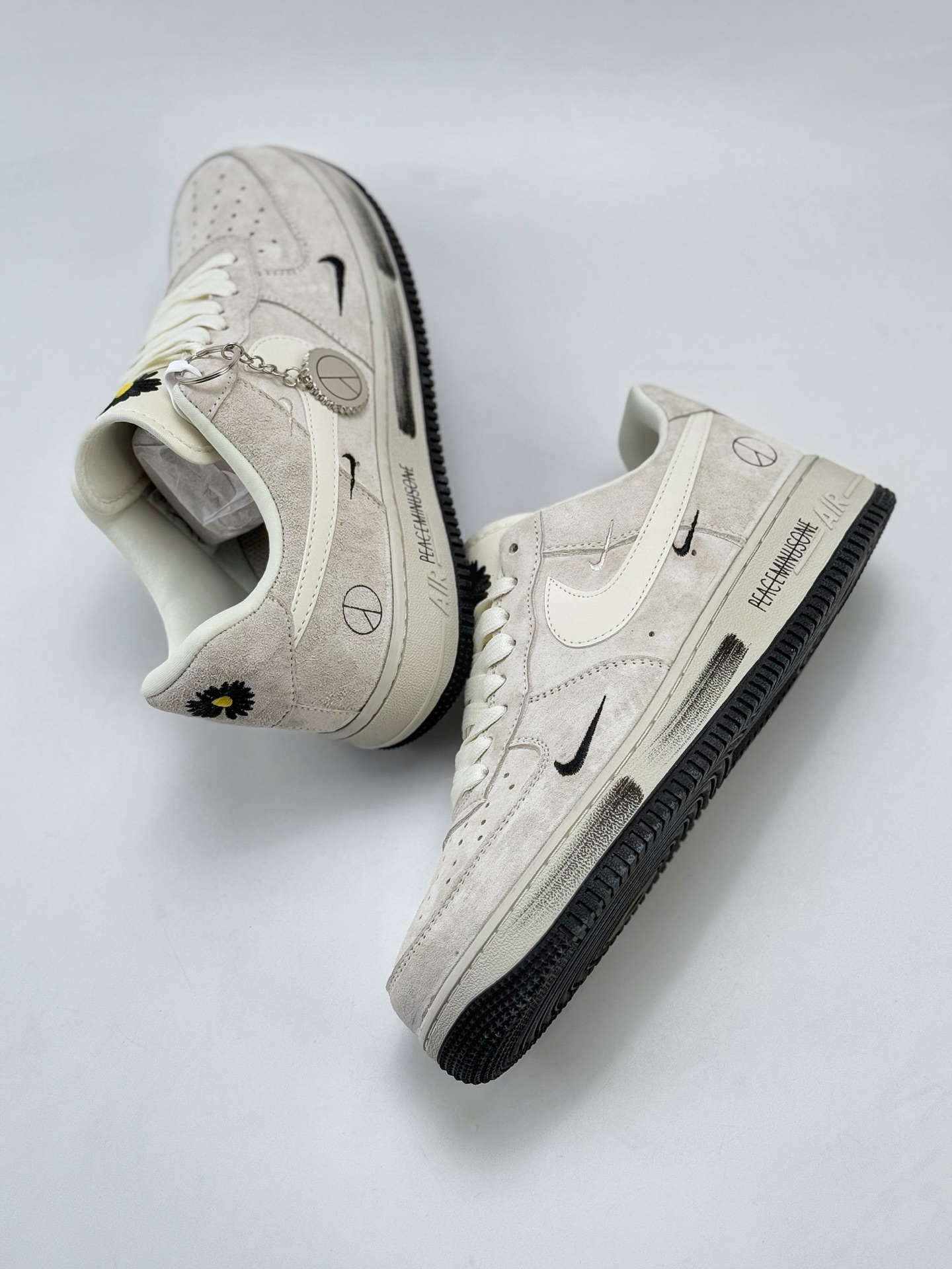 Nike Air Force 1 Low 07 x Peaceminusone 灰黑三小钩  DF0188-035