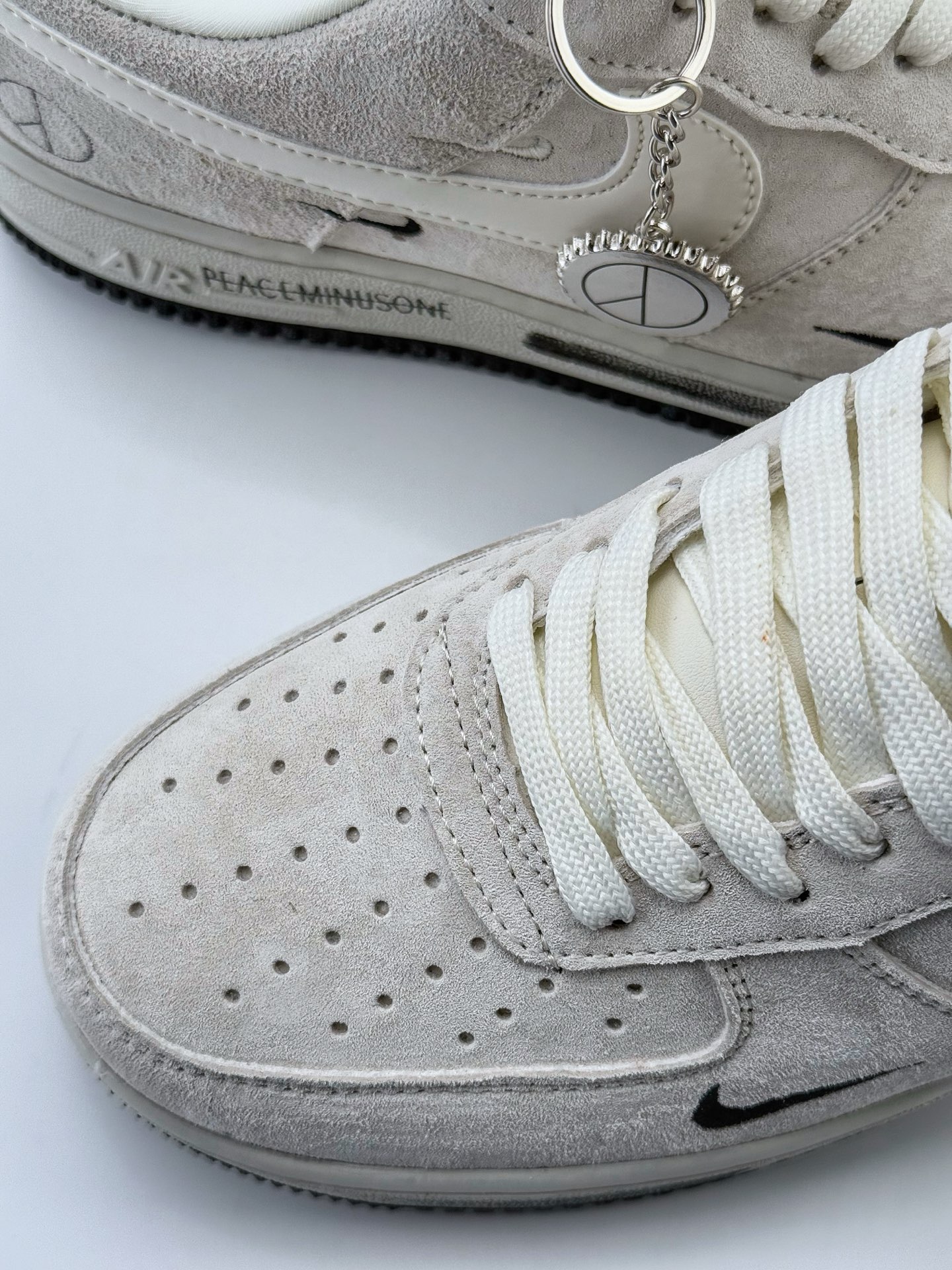 Nike Air Force 1 Low 07 x Peaceminusone 灰黑三小钩  DF0188-035