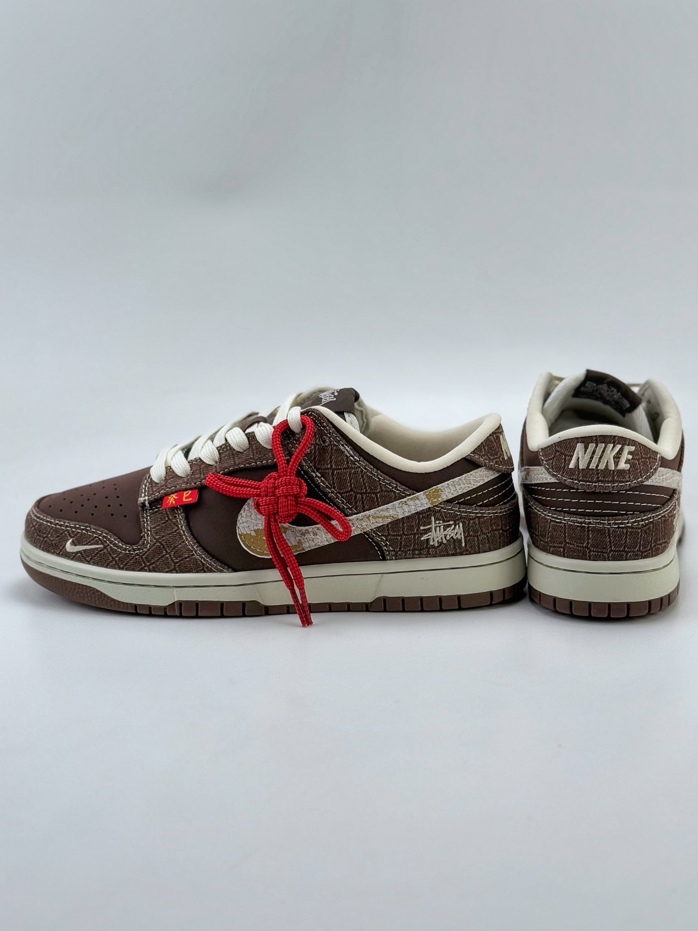Nike SB Dunk Low x Stussy 蛇年限定 咖啡棕  CH8311-281