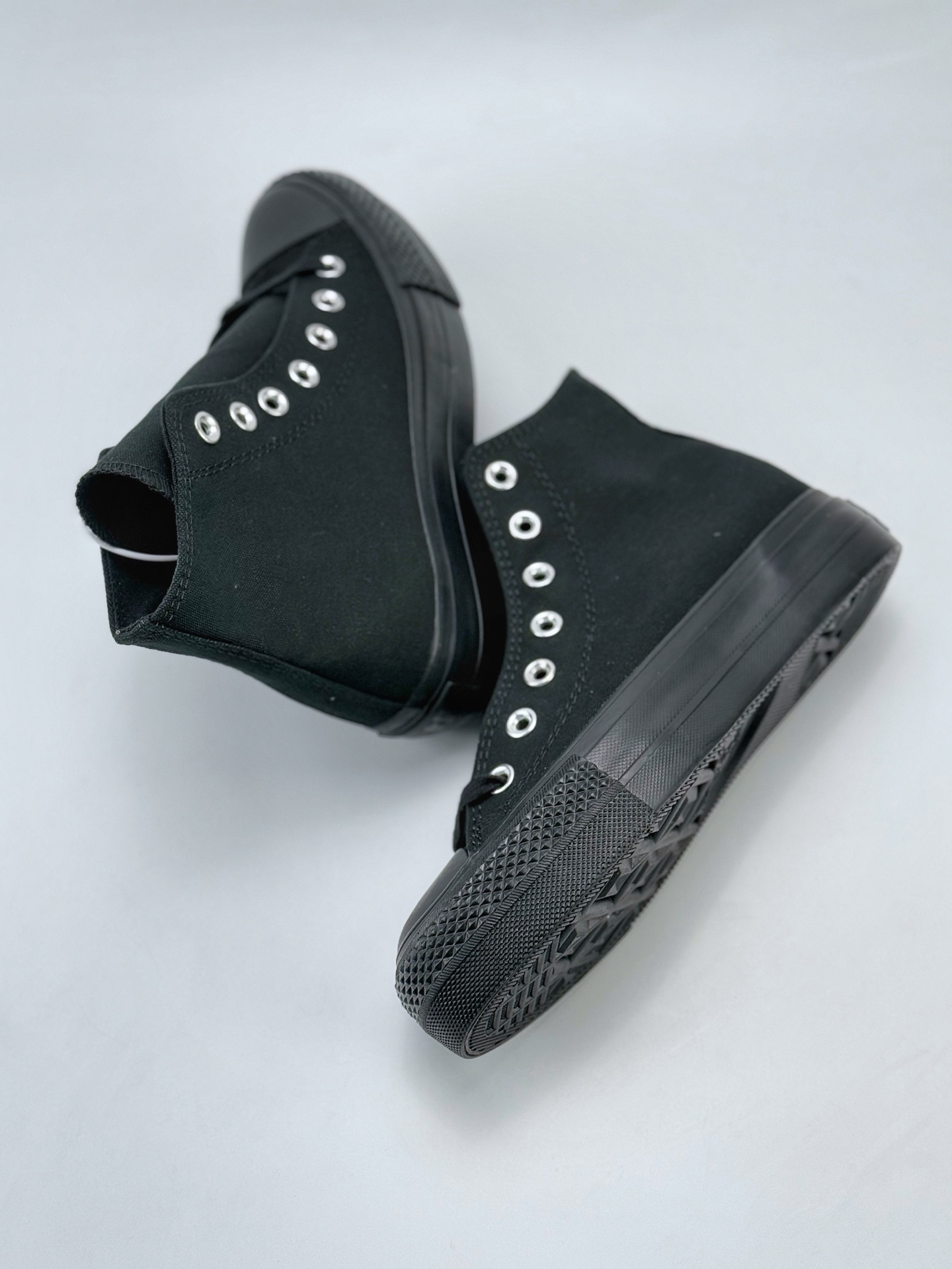 Converse All Star LIFTED OVERTAPE HI 经典百搭 防滑耐磨 高帮 帆布鞋 31312471