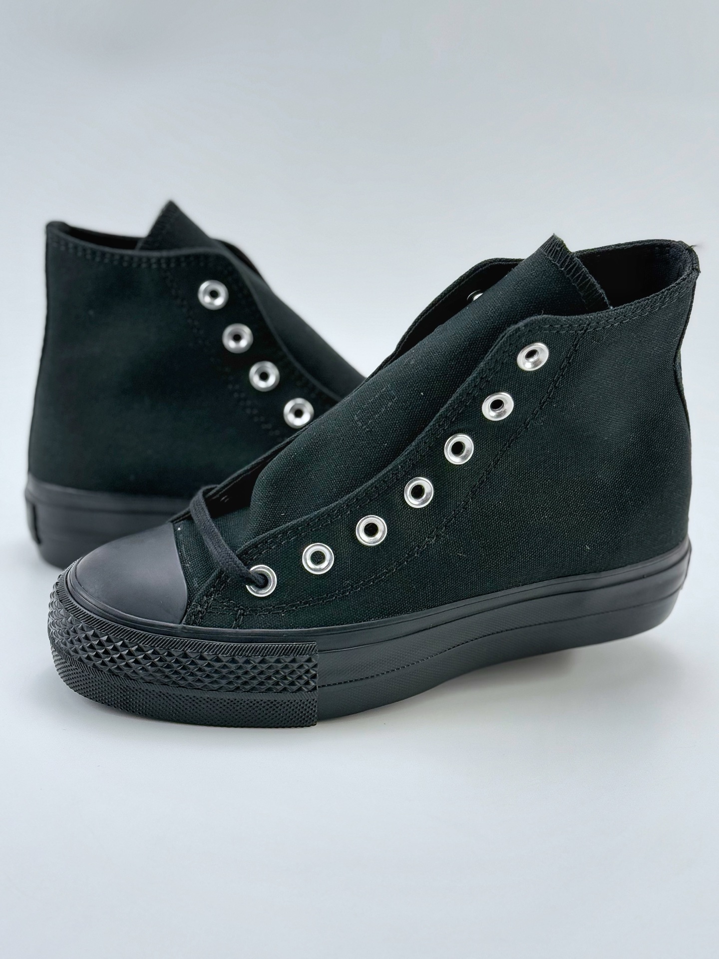 Converse All Star LIFTED OVERTAPE HI 经典百搭 防滑耐磨 高帮 帆布鞋 31312471