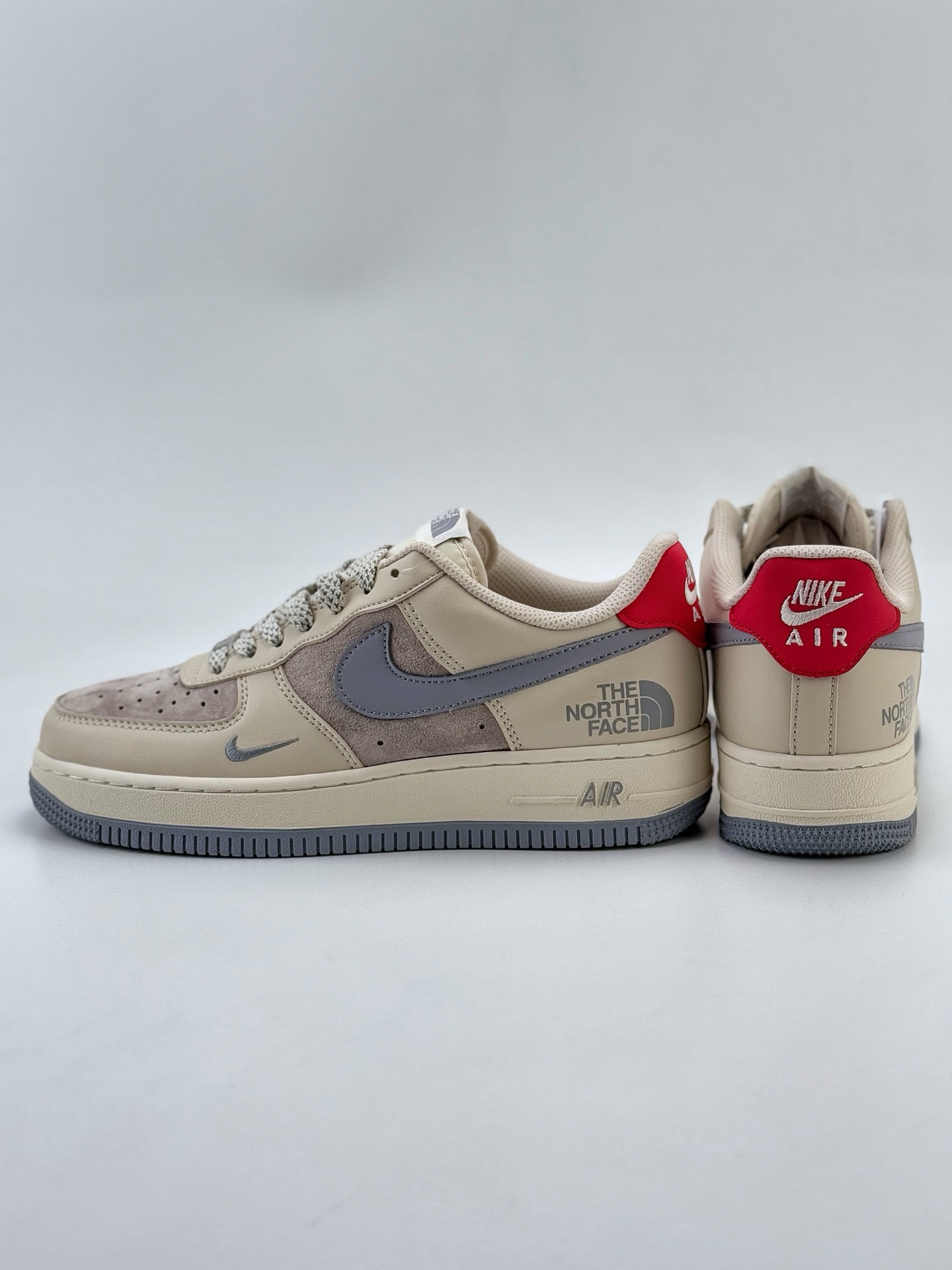 Nike Air Force 1 Low 07 x The North Face 白灰小钩满天星  XZ6188-649