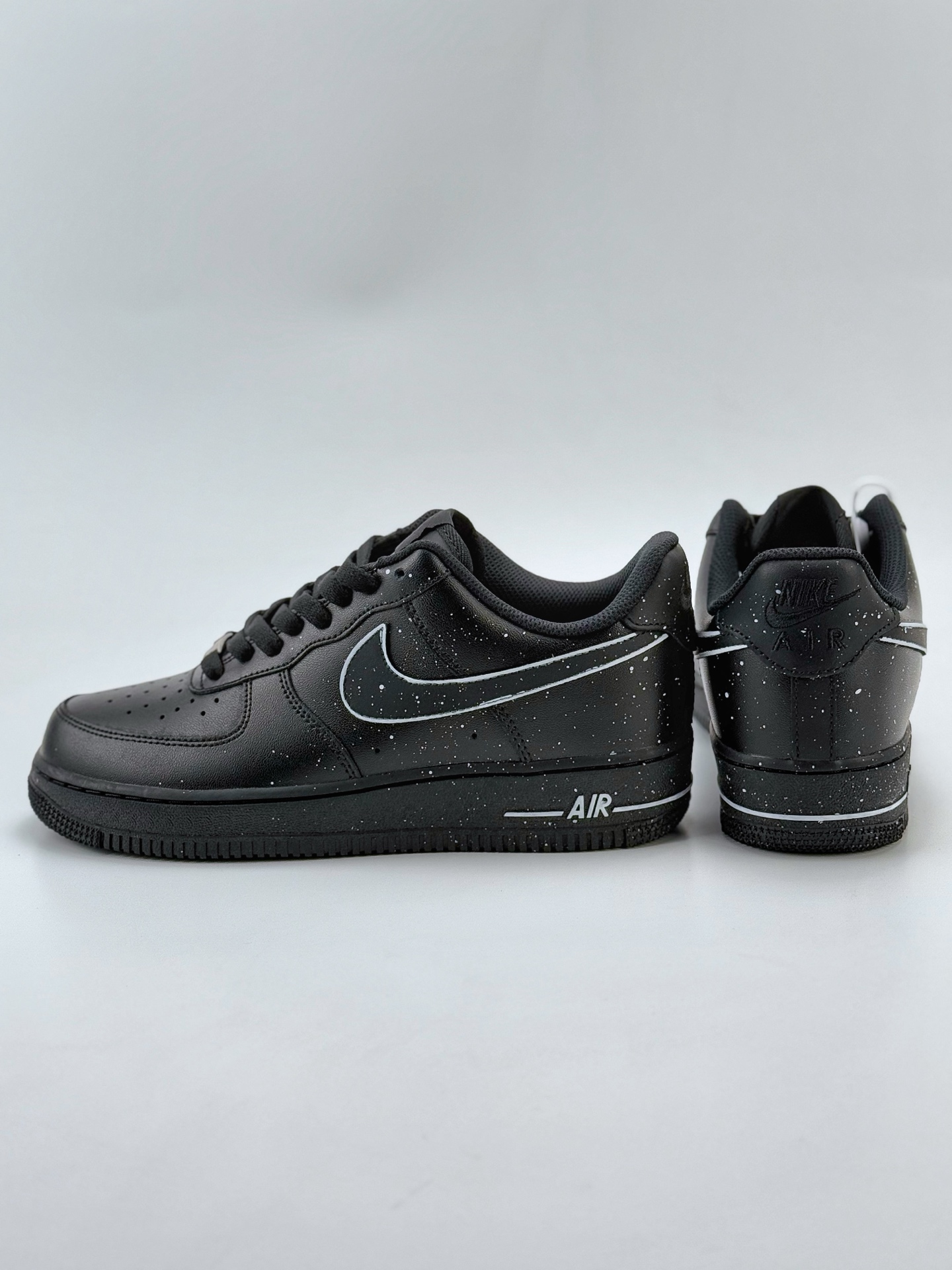 Nike Air Force 1 Low 07 黑泼墨  CK0316-059