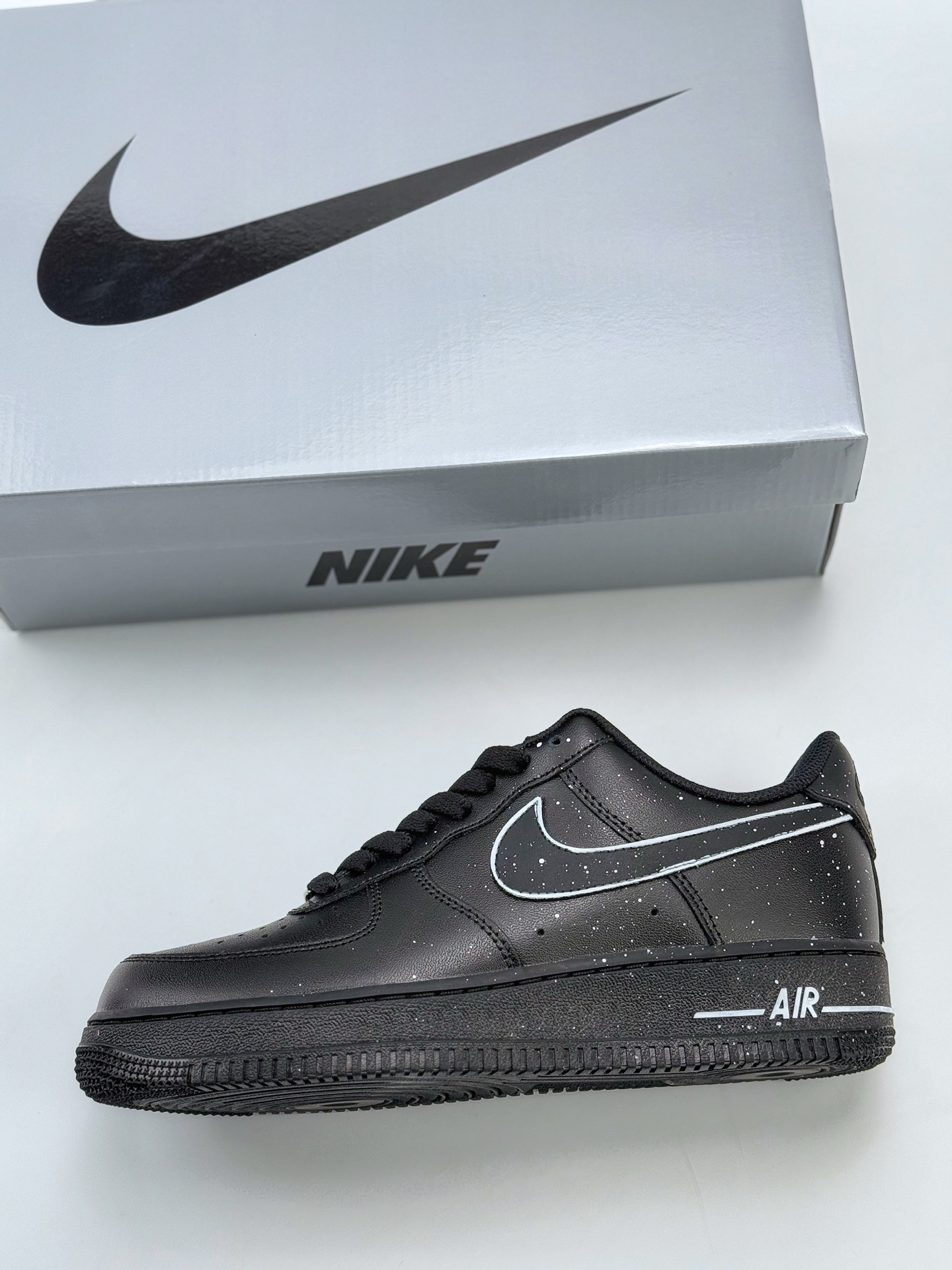 Nike Air Force 1 Low 07 黑泼墨  CK0316-059