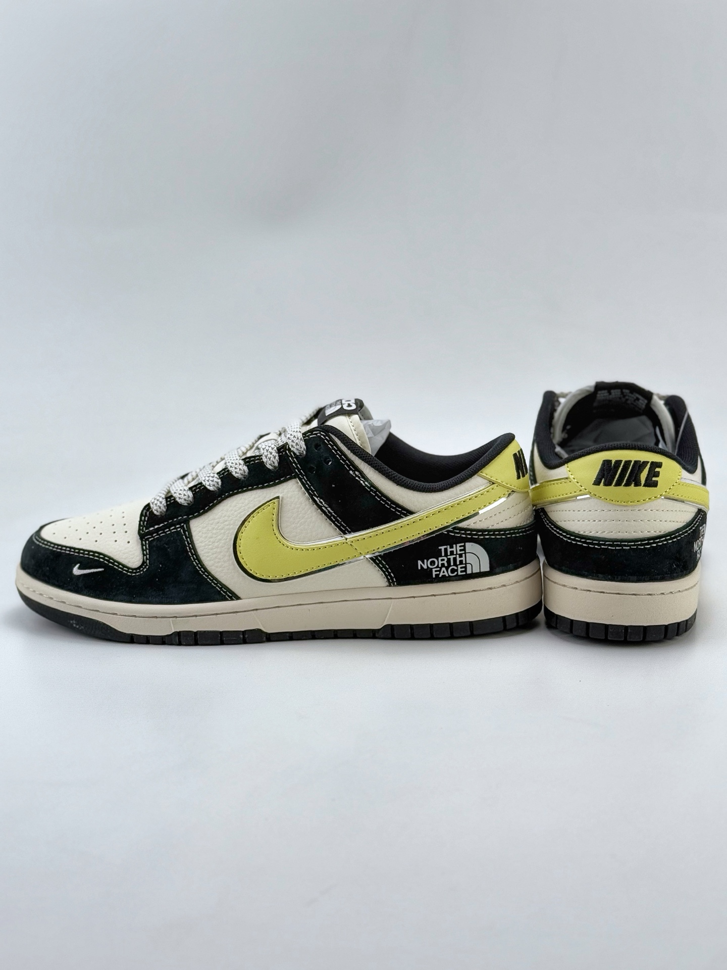 Nike SB Dunk Low x The North Face x CDG 白黑黄小钩满天星 XX3168-113