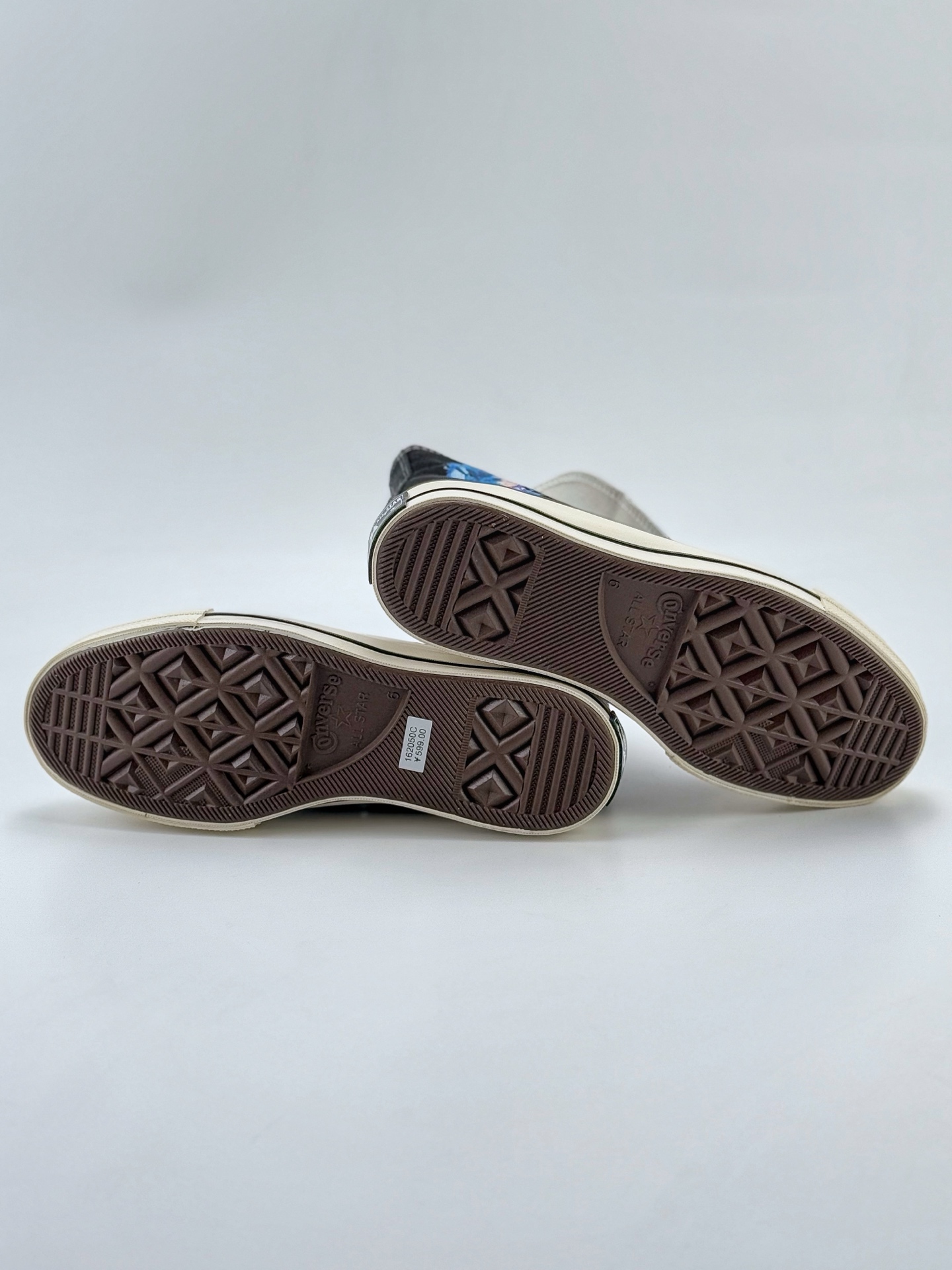 国漫之光 敖丙之魔童闹海男女鞋 匡威Converse 1970s 联名限定 定制系列 运动休闲高帮帆布鞋 经典涂鸦三星标帆布鞋
