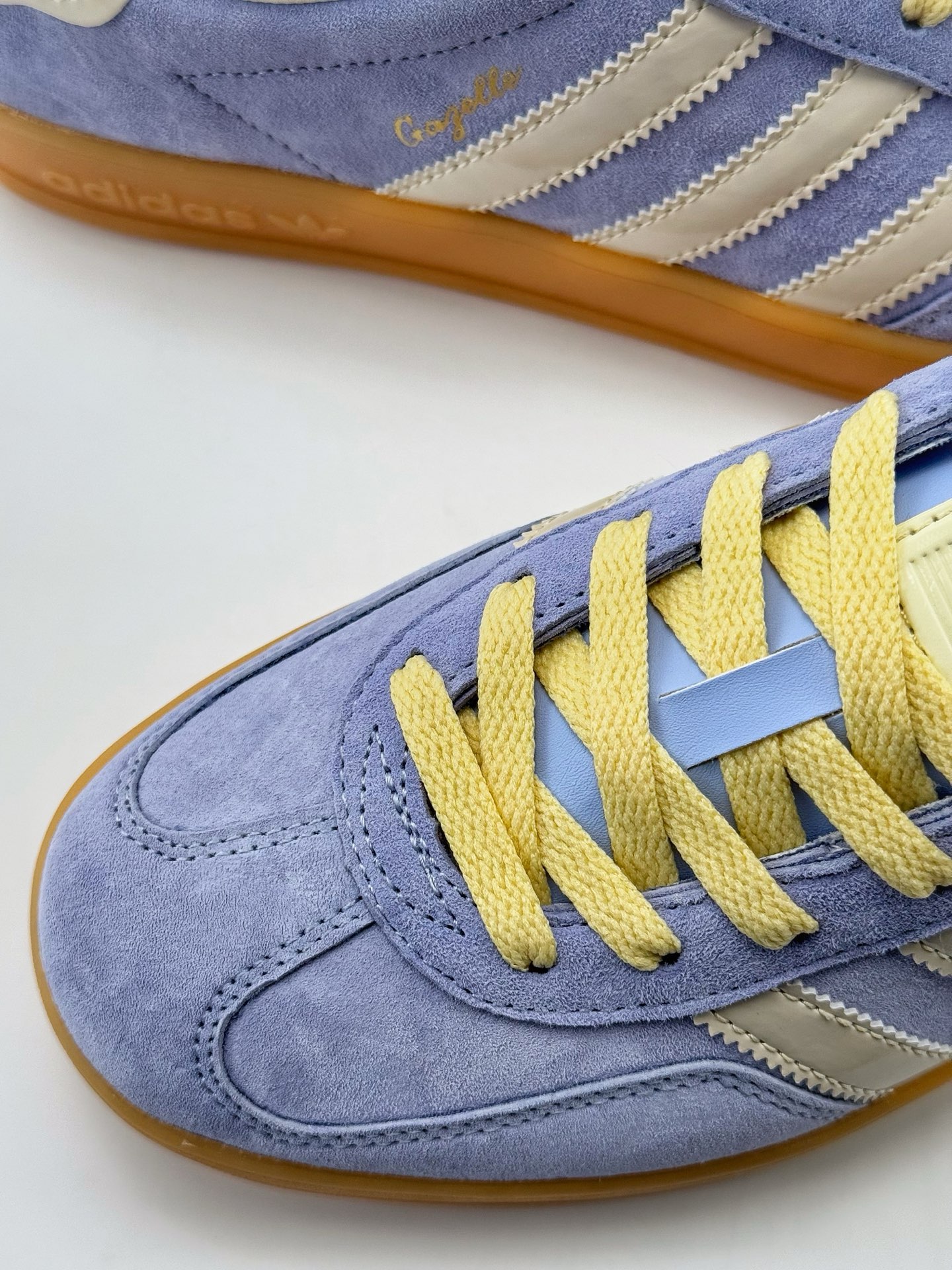 adidas Originals Gazelle INdoor 紫 三叶草休闲防滑耐磨低帮板鞋  JR8029