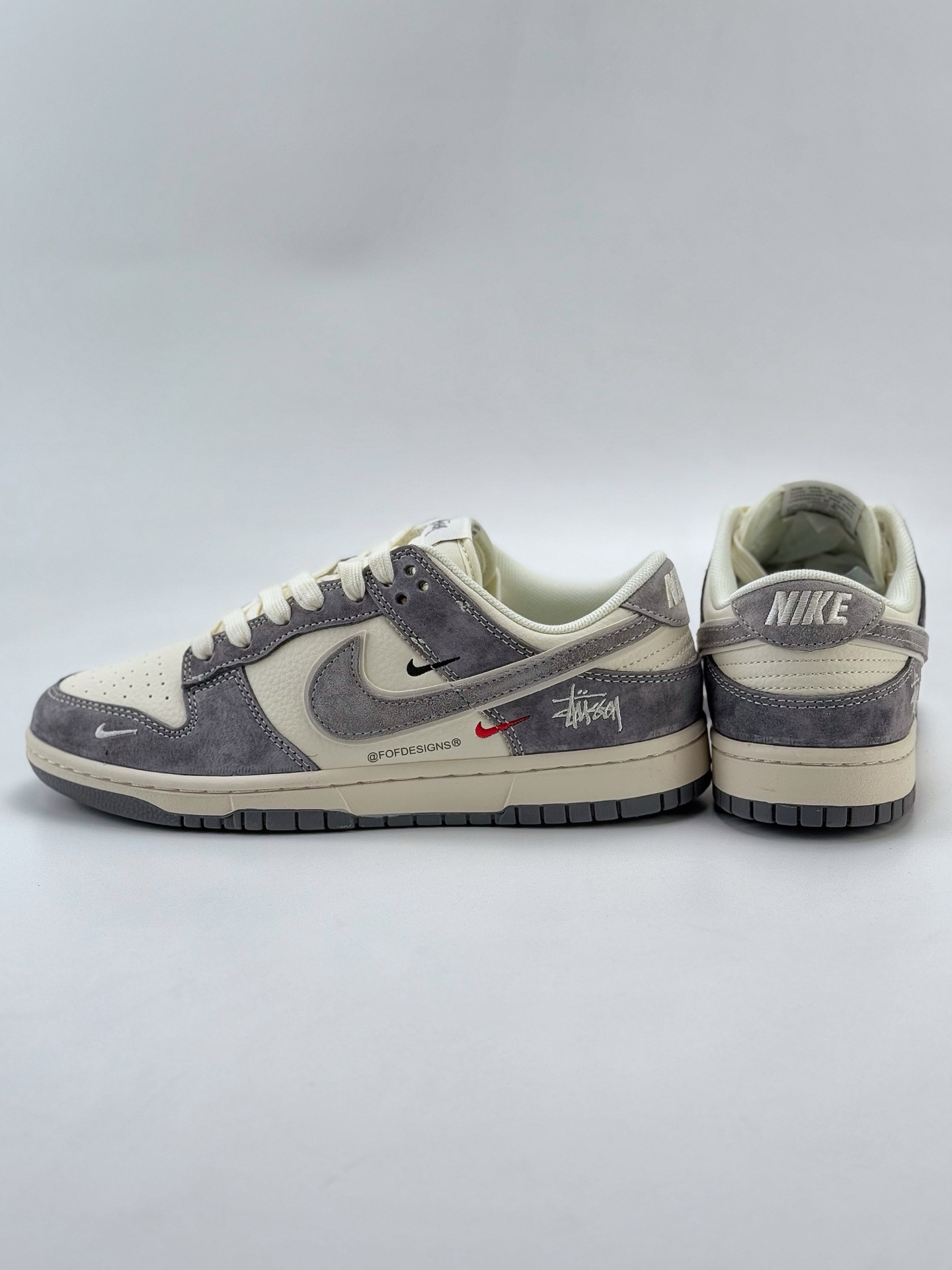 Nike SB Dunk Low x Stussy 白灰三小钩  YX5066-252