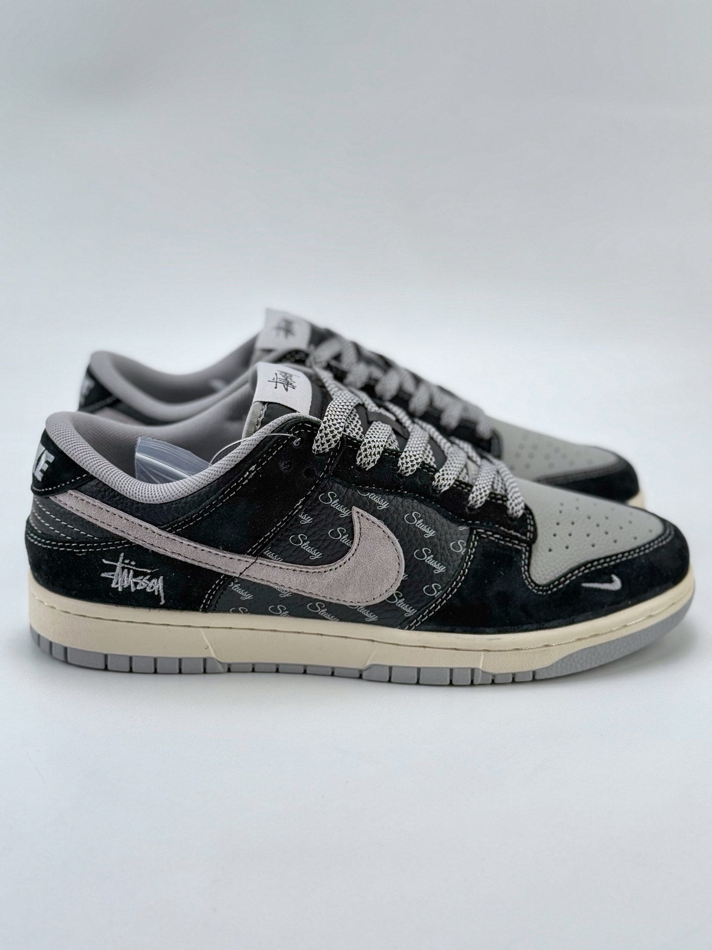 Nike SB Dunk Low x Stussy 黑灰小钩满天星  XX3168-201