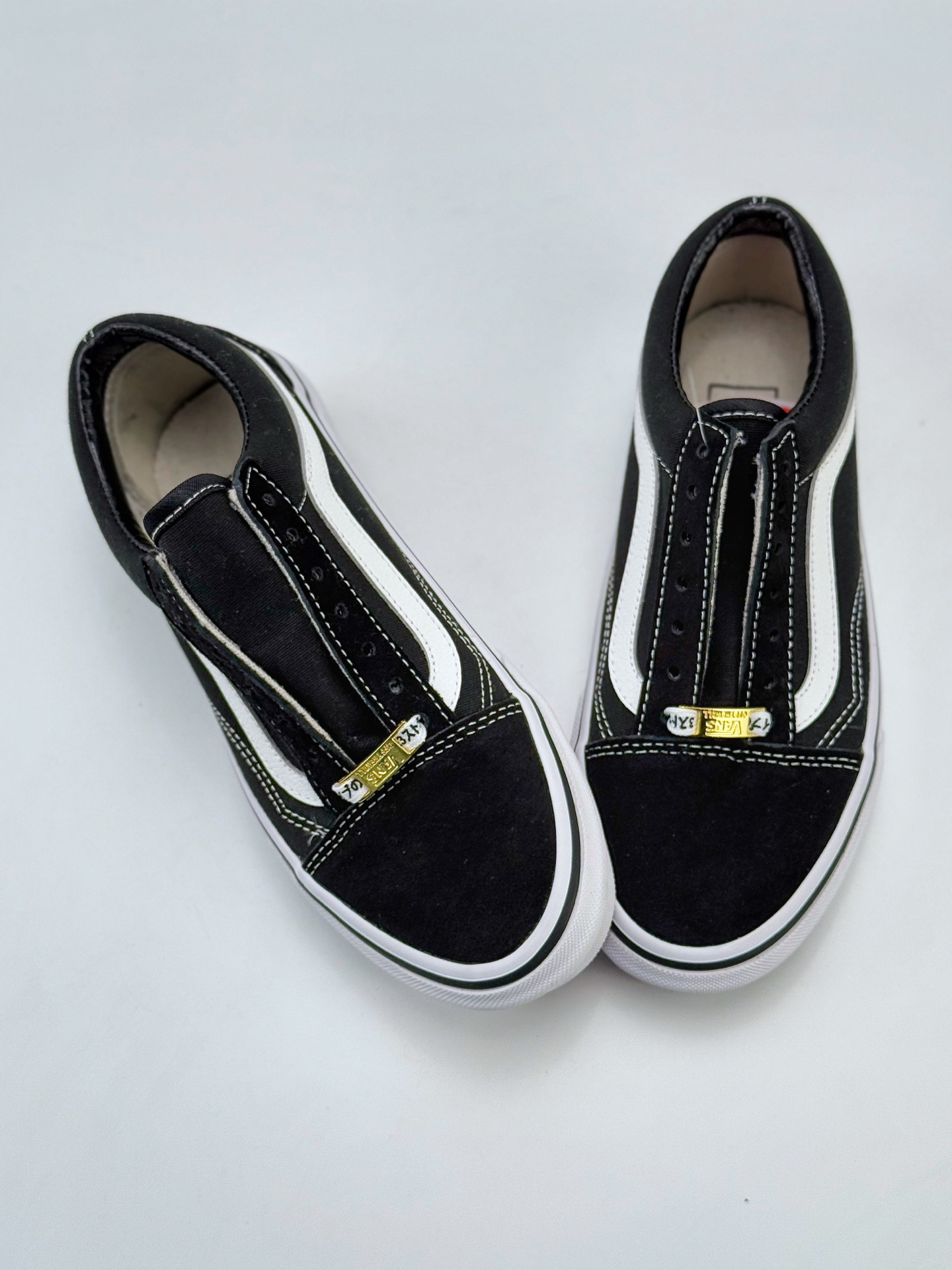 Vans Premium Old Skool 经典黑白 范斯官方 全新VPS高阶支线
