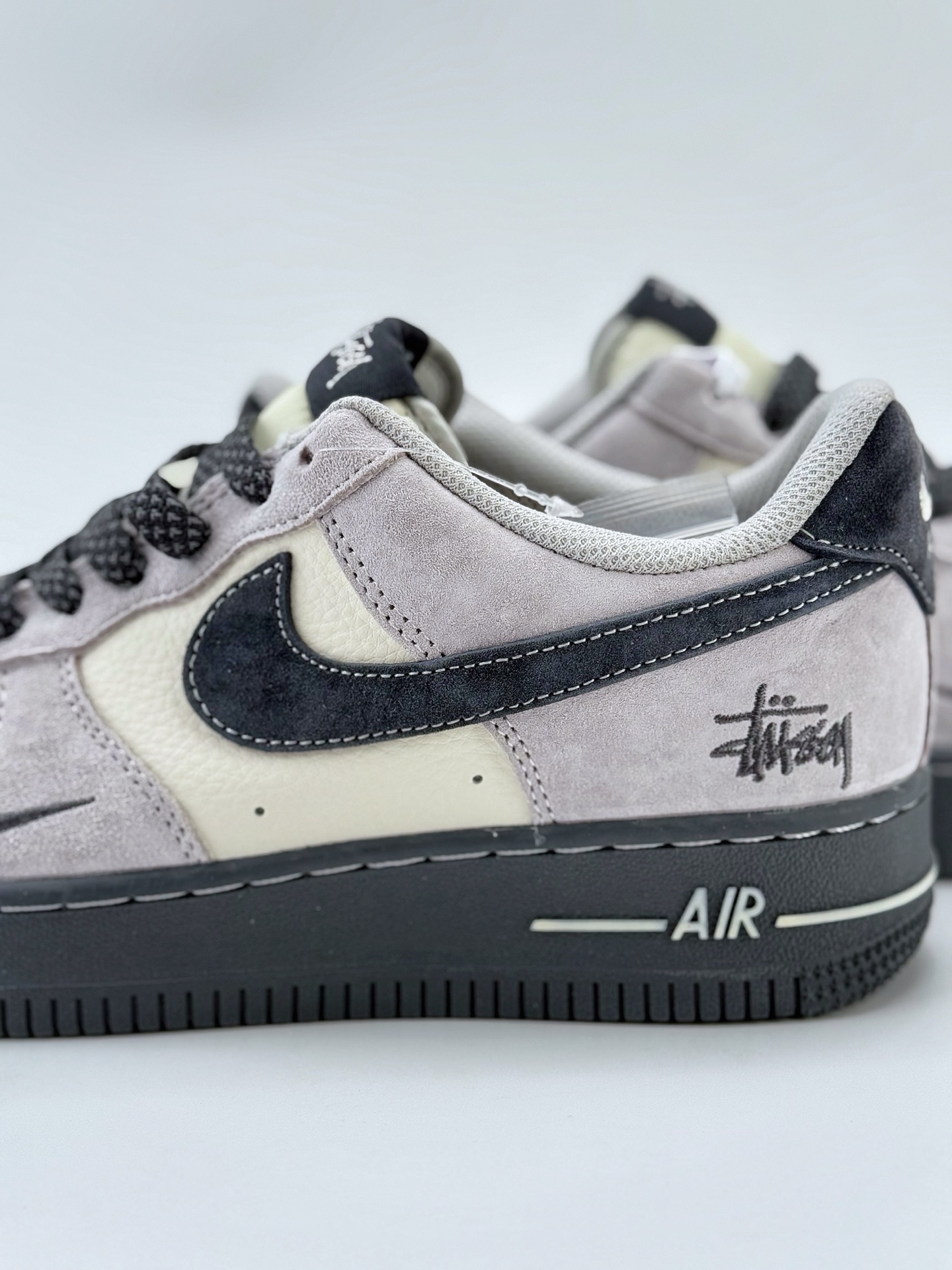 Nike Air Force 1 Low 07 x Stussy 白灰黑小钩满天星  XZ6188-196
