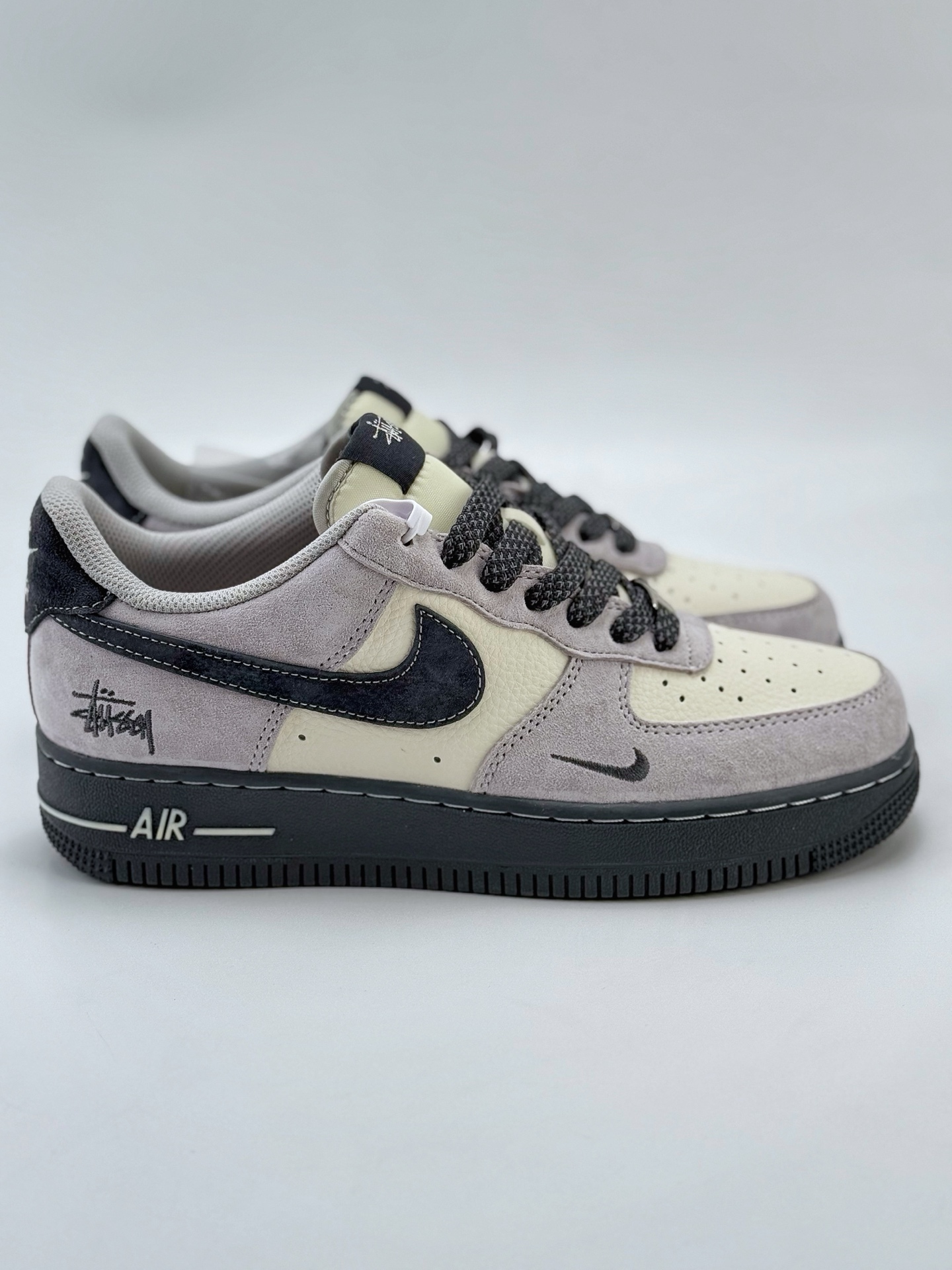 Nike Air Force 1 Low 07 x Stussy 白灰黑小钩满天星  XZ6188-196