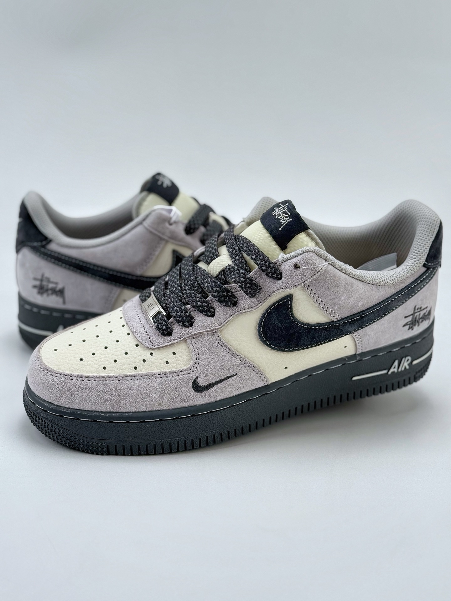Nike Air Force 1 Low 07 x Stussy 白灰黑小钩满天星  XZ6188-196