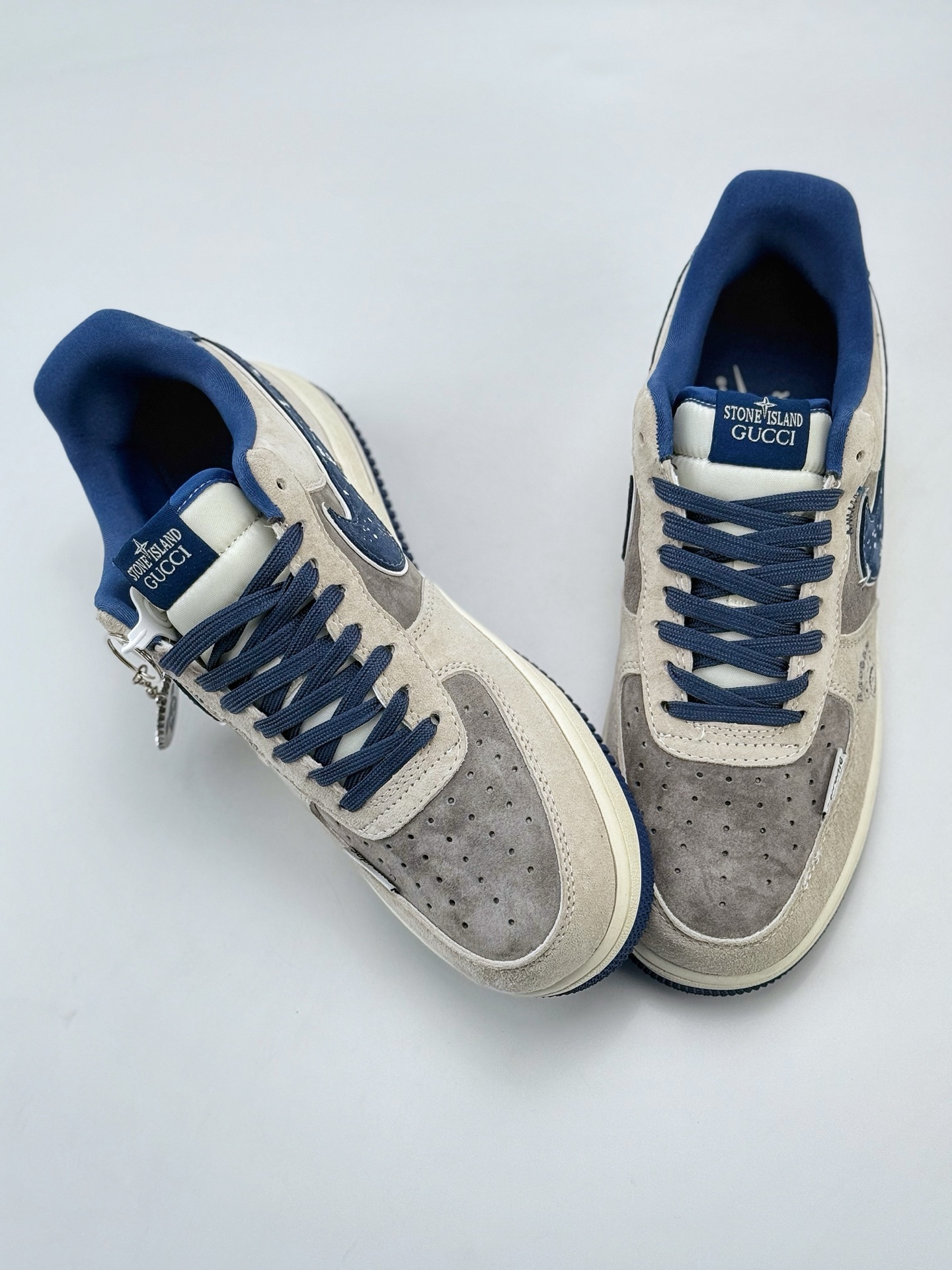 Nike Air Force 1 Low 07 x Supreme x GUCCI 灰蓝  KK1988-053