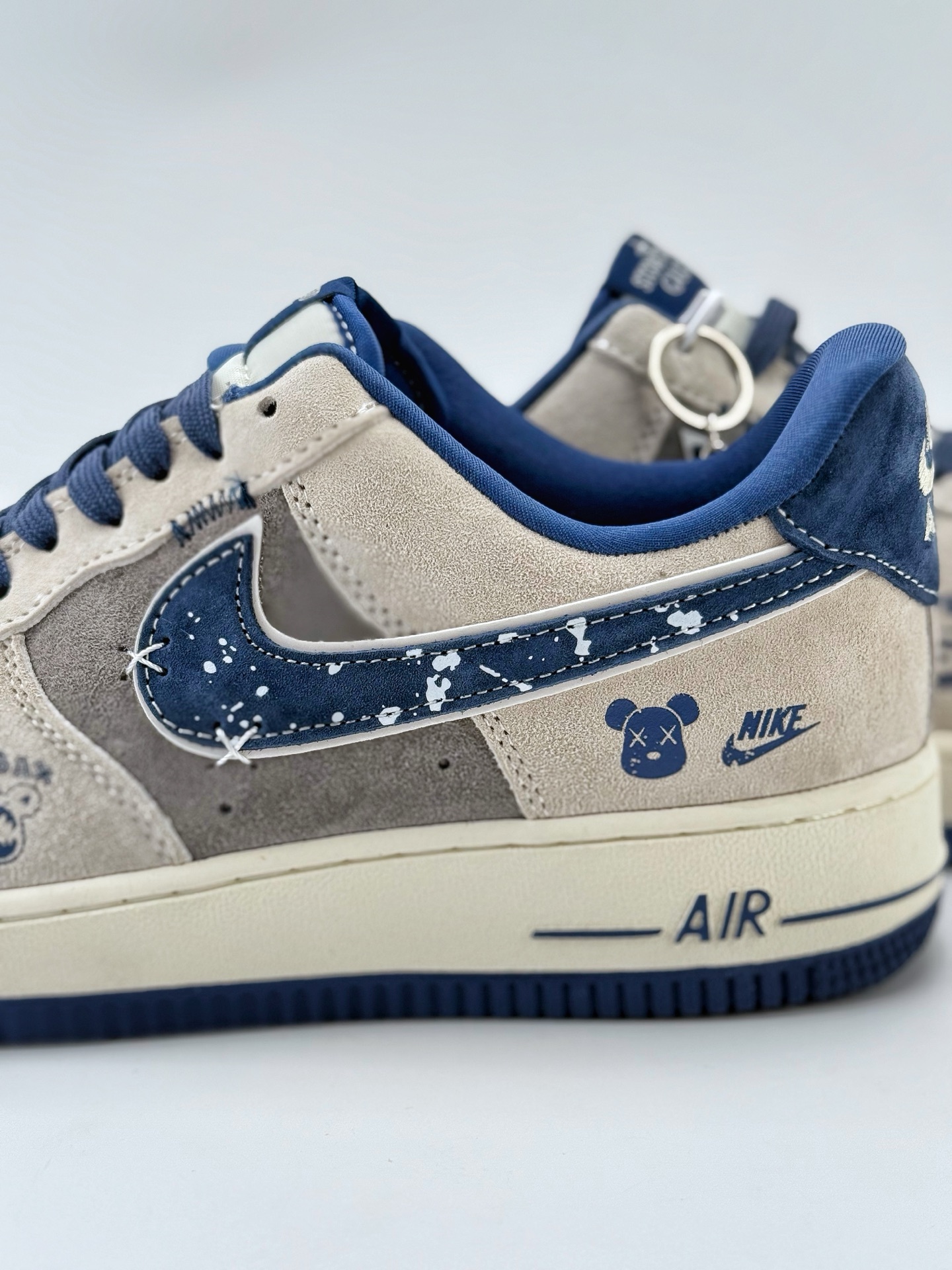 Nike Air Force 1 Low 07 x Supreme x GUCCI 灰蓝  KK1988-053