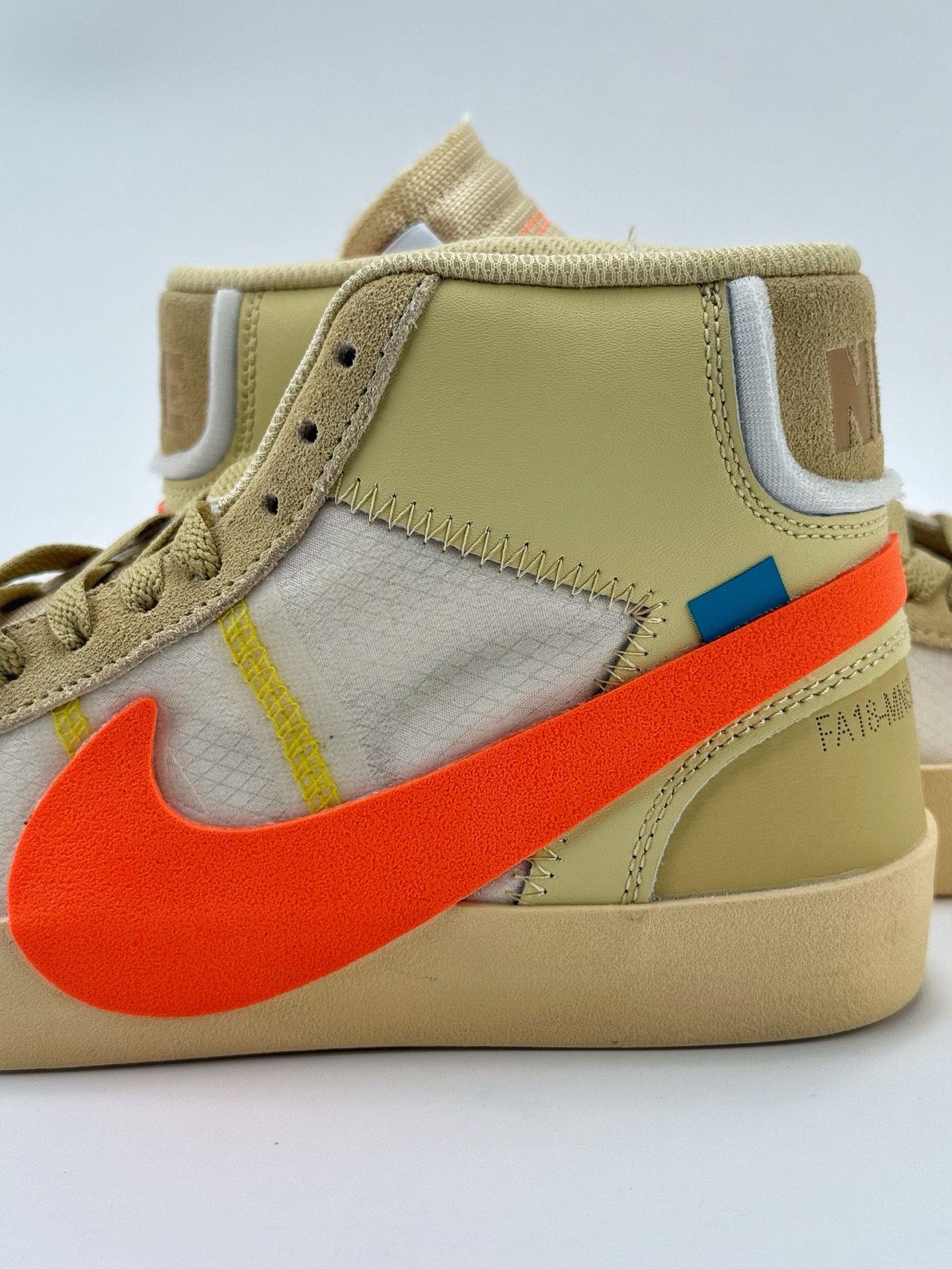 Nike Blazer Wolf x OFF-WHITE ”All Hallows Eve” THE THE 米黄 AA3832-700