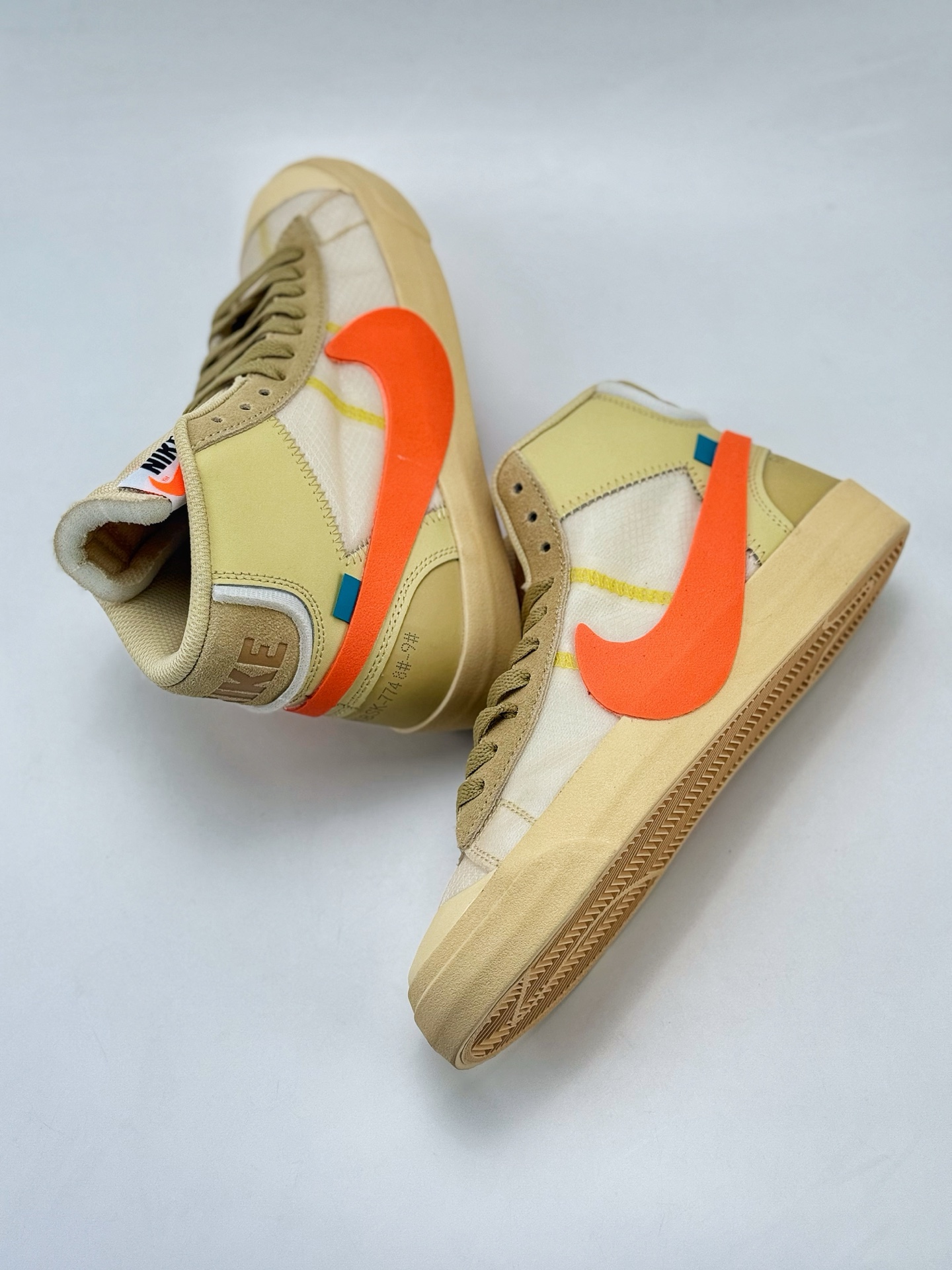 Nike Blazer Wolf x OFF-WHITE ”All Hallows Eve” THE THE 米黄 AA3832-700