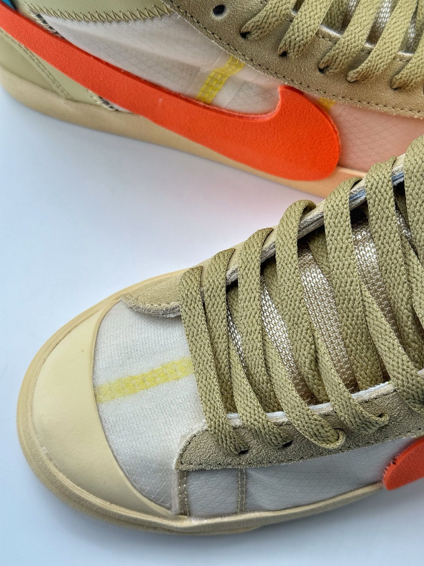 Nike Blazer Wolf x OFF-WHITE ”All Hallows Eve” THE THE 米黄 AA3832-700