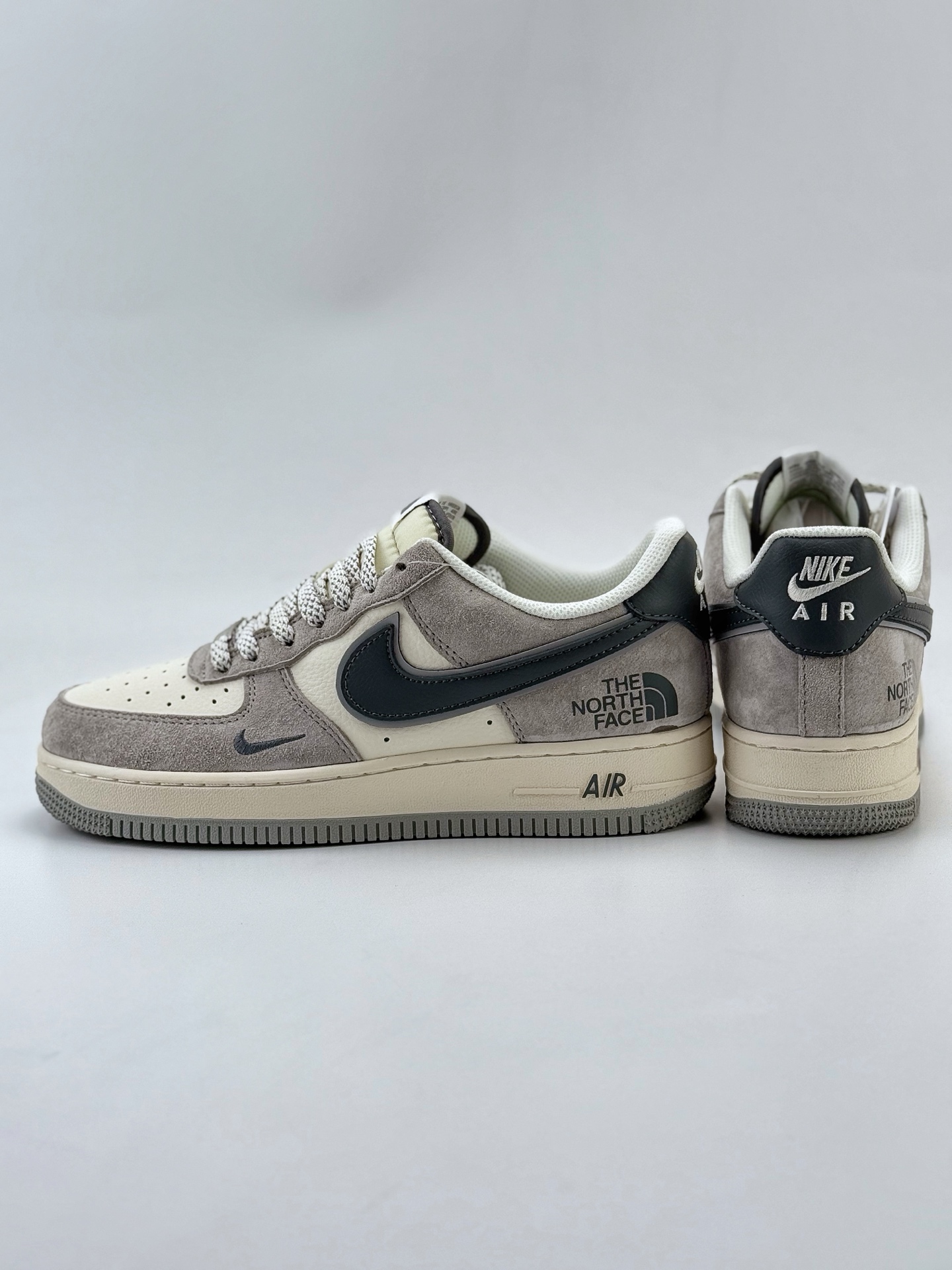 Nike Air Force 1 Low 07 x The North Face 灰白黑小钩满天星  XZ6188-760