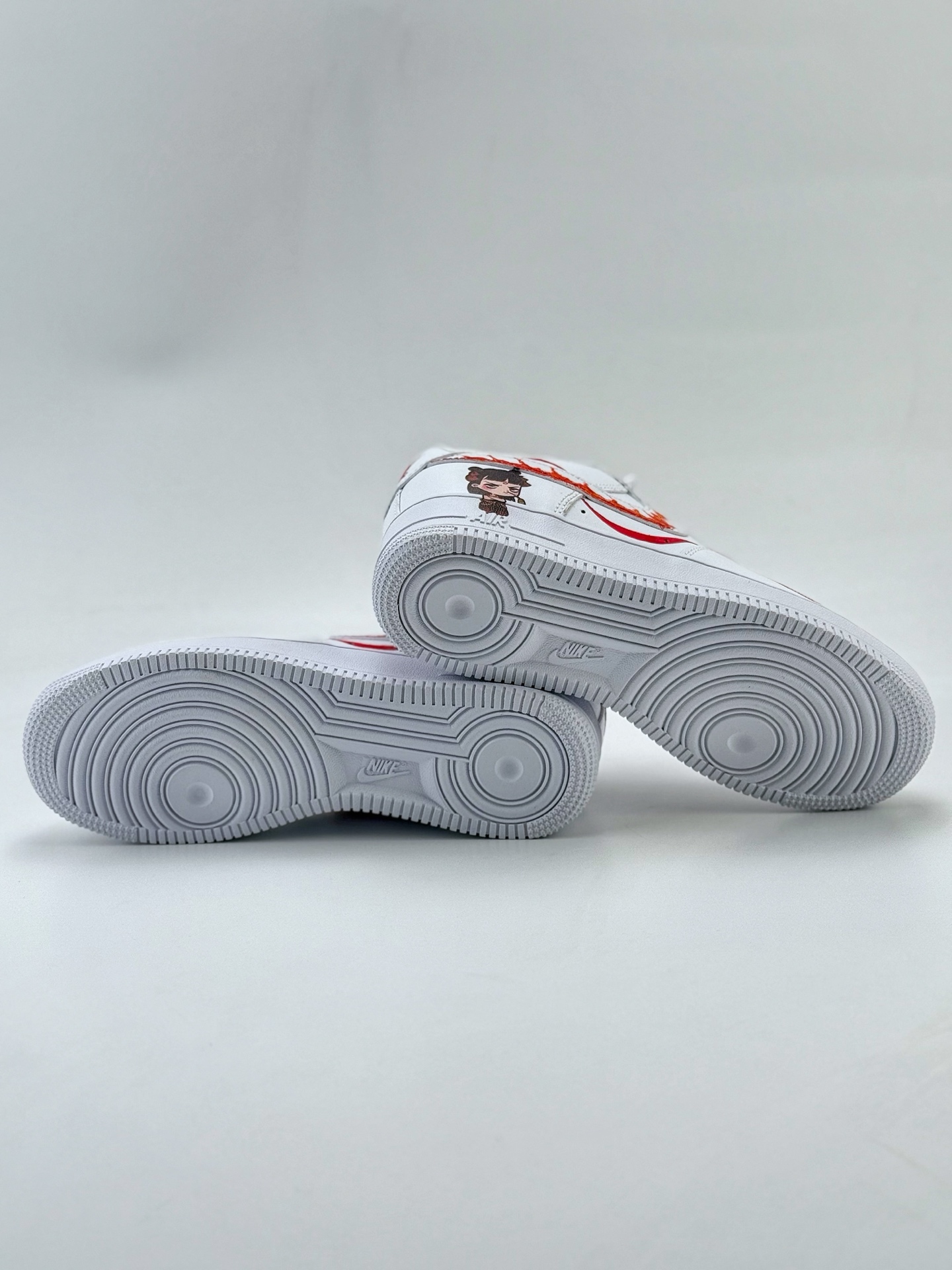 Nike Air Force 1 Low 07 哪吒闹海 白红涂鸦