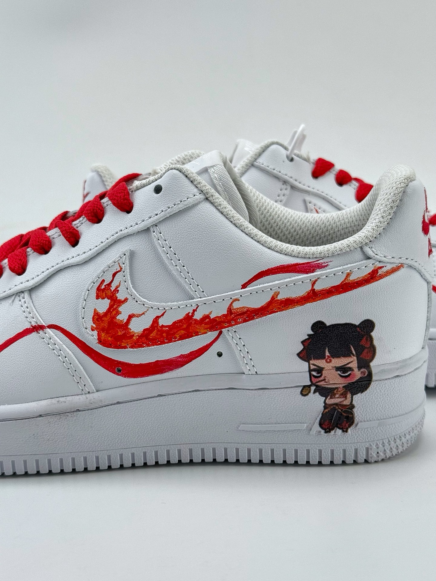 Nike Air Force 1 Low 07 哪吒闹海 白红涂鸦