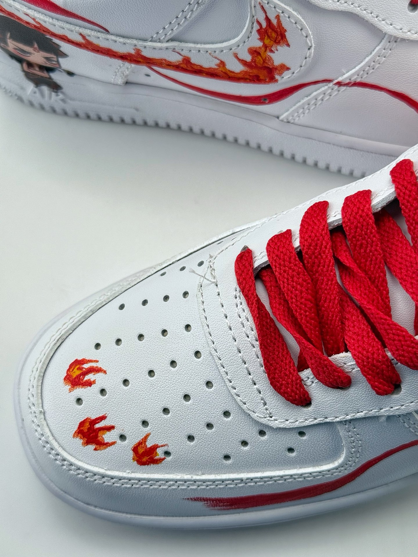 Nike Air Force 1 Low 07 哪吒闹海 白红涂鸦
