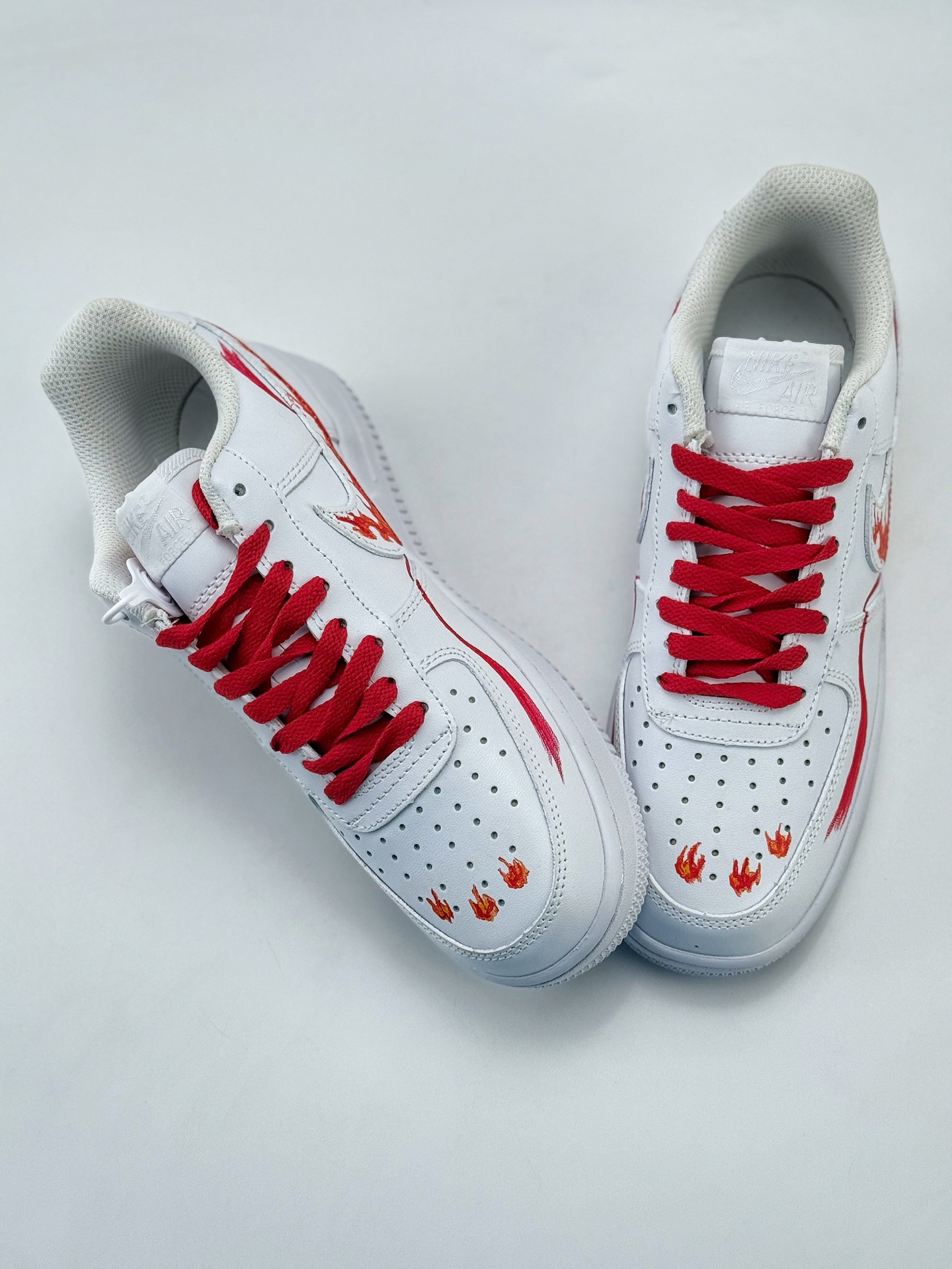 Nike Air Force 1 Low 07 哪吒闹海 白红涂鸦