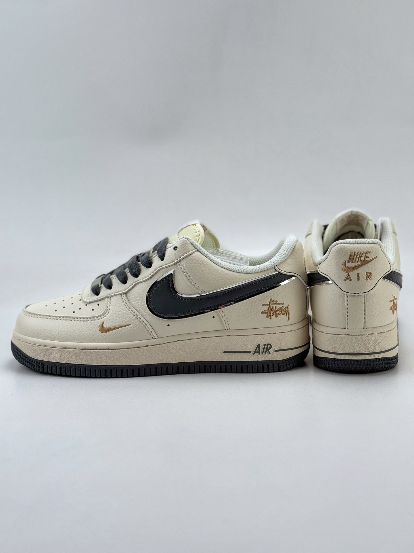 Nike Air Force 1 Low 07 x Stussy 白蓝金小钩  XZ6188-705
