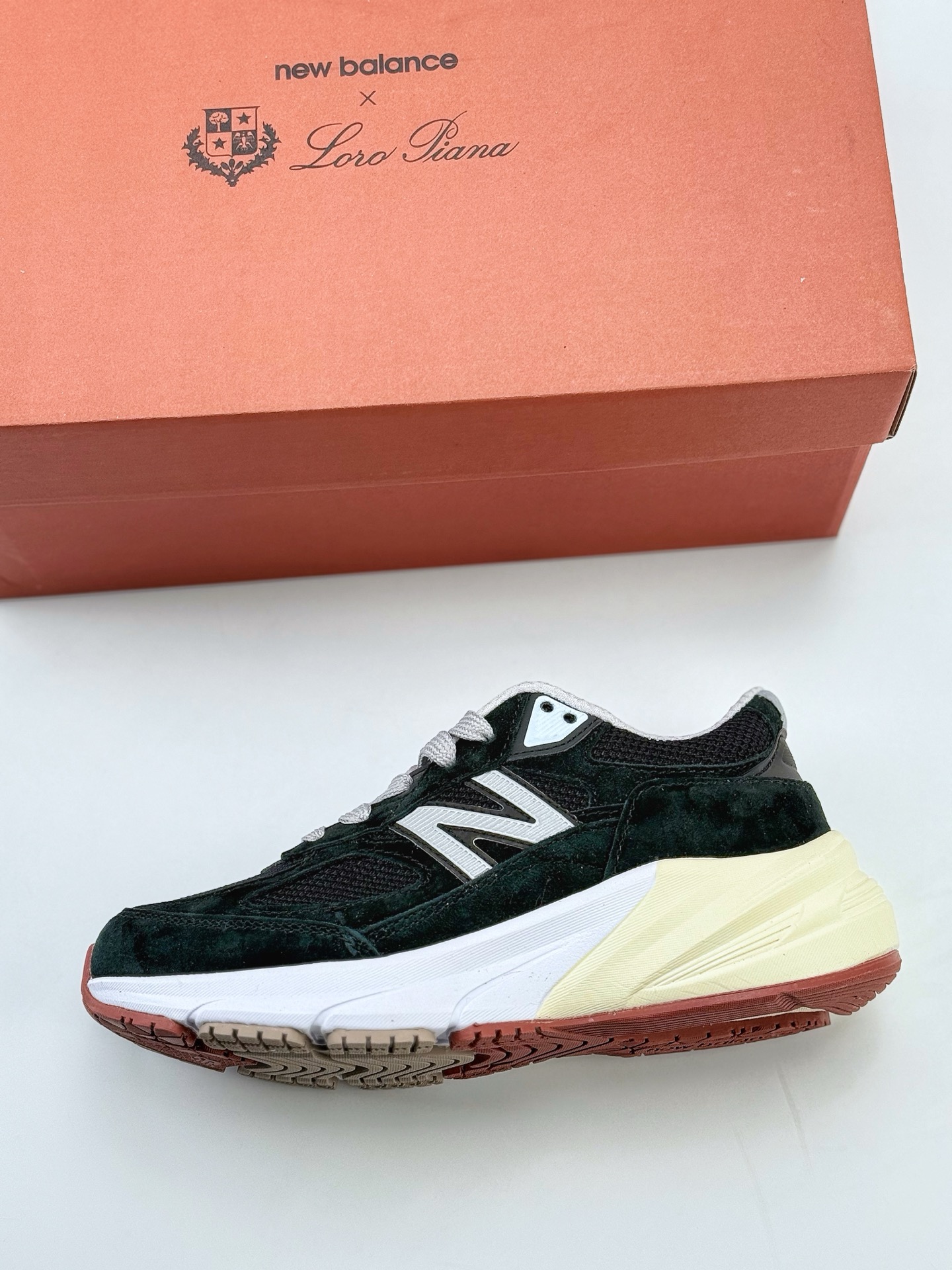 New Balance NB990 V6系列 版本 美产元祖灰色 复古休闲跑步鞋  U990LP6