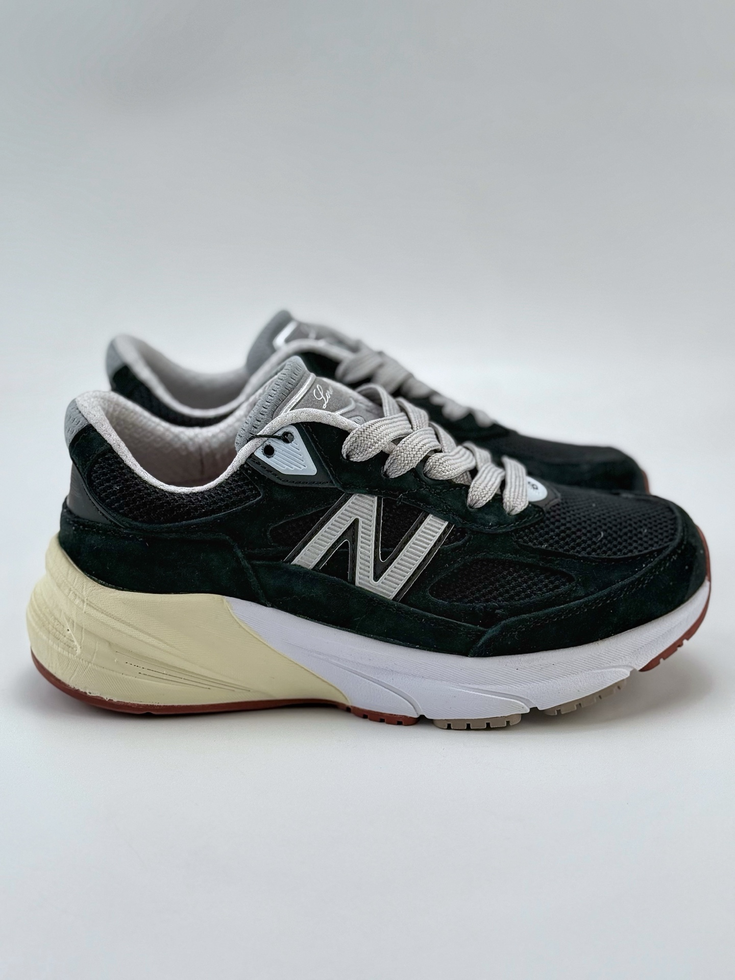 New Balance NB990 V6系列 版本 美产元祖灰色 复古休闲跑步鞋  U990LP6