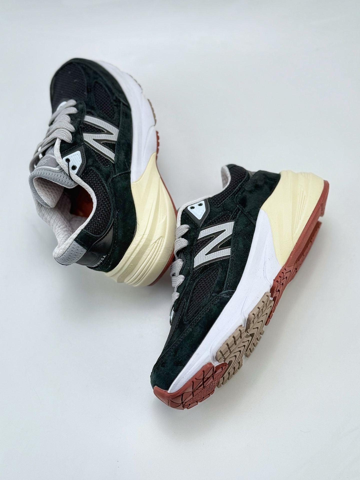 New Balance NB990 V6系列 版本 美产元祖灰色 复古休闲跑步鞋  U990LP6