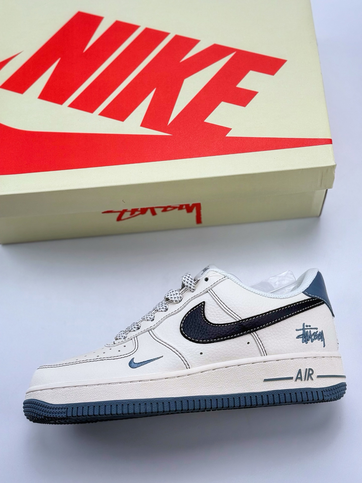 Nike Air Force 1 Low 07 x Stussy 白蓝小钩满天星 XZ6188-761