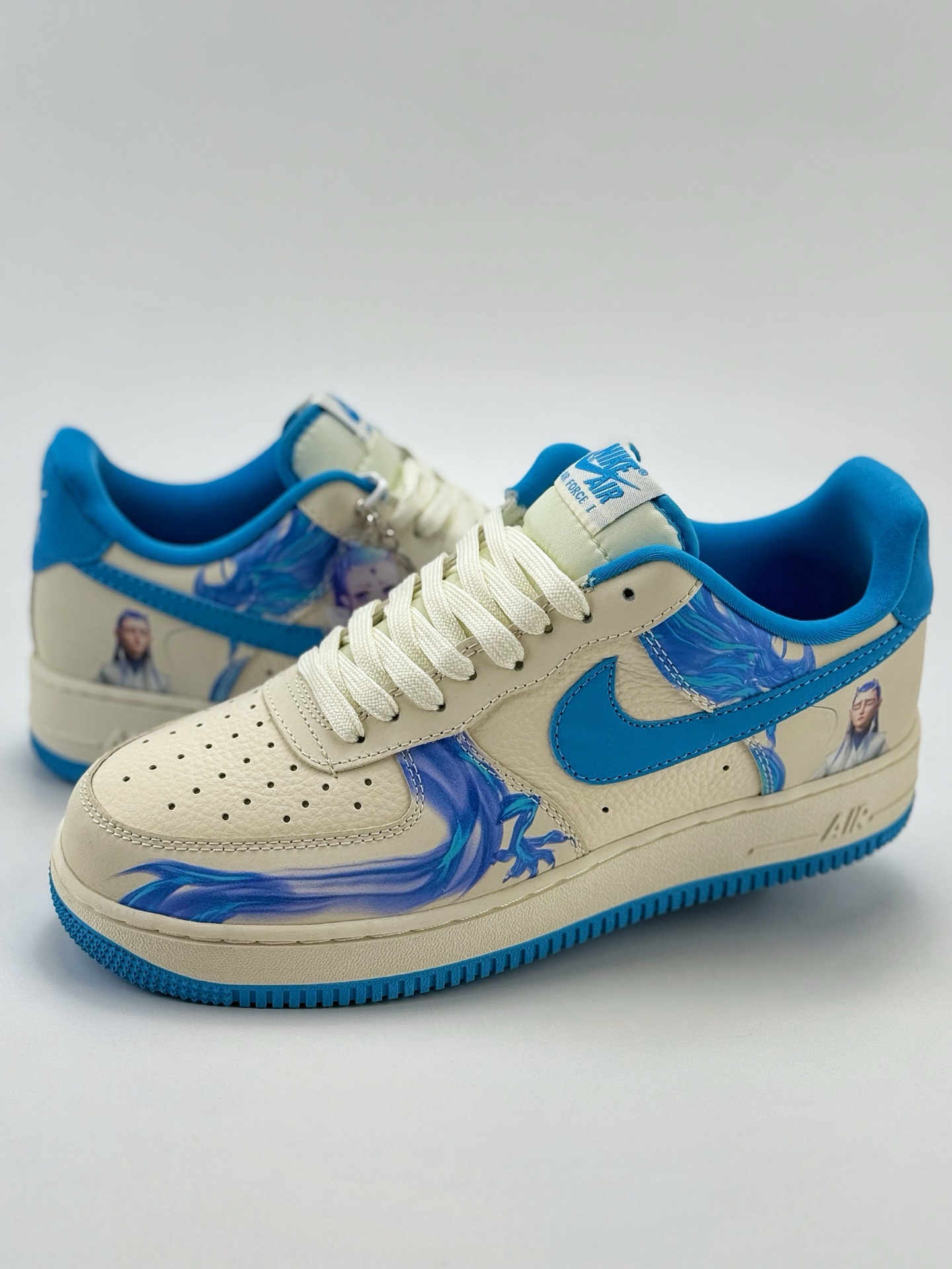 Nike Air Force 1 Low 07 灵童降世 敖丙 白蓝 DF0188-049