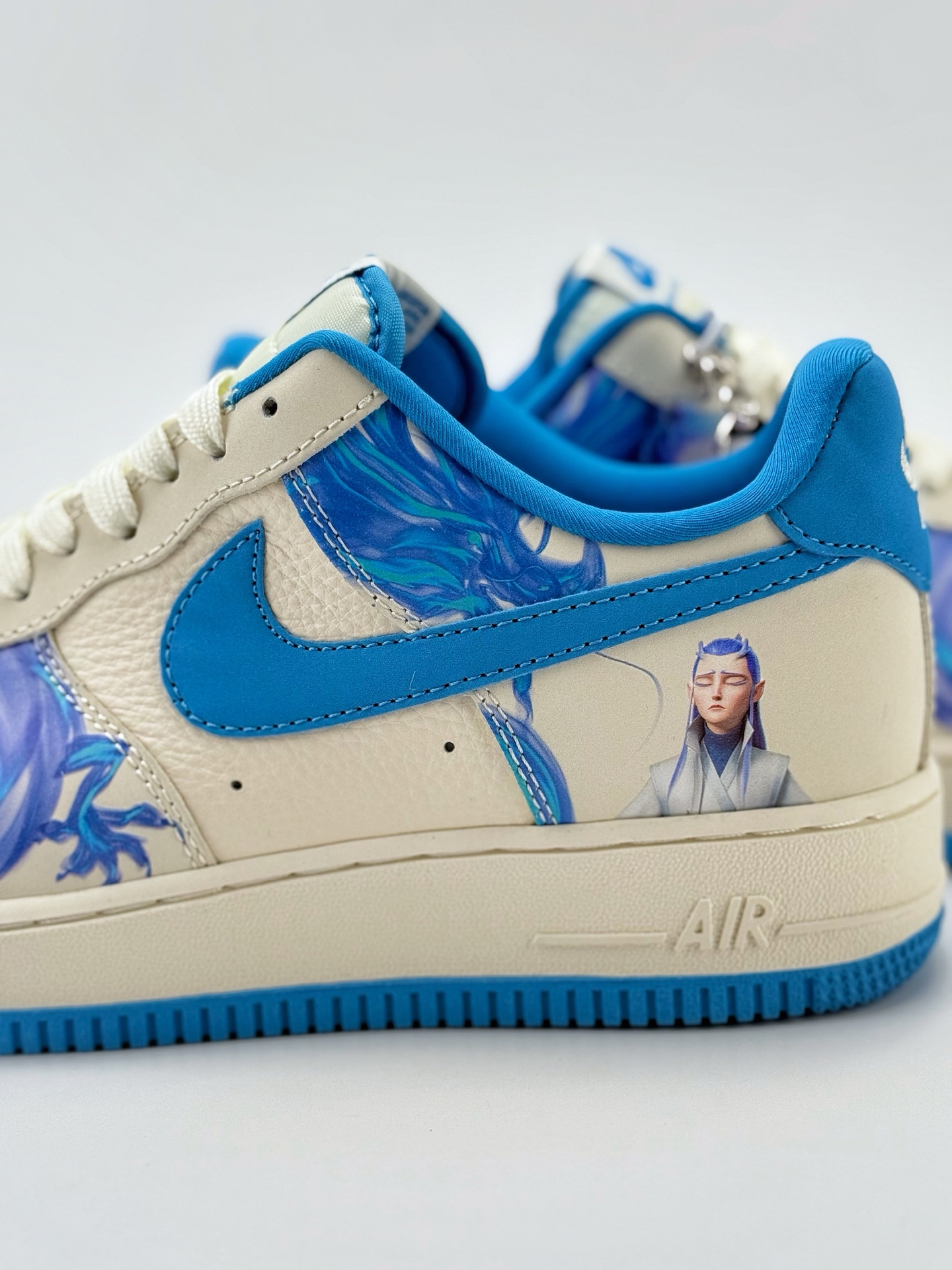 Nike Air Force 1 Low 07 灵童降世 敖丙 白蓝 DF0188-049