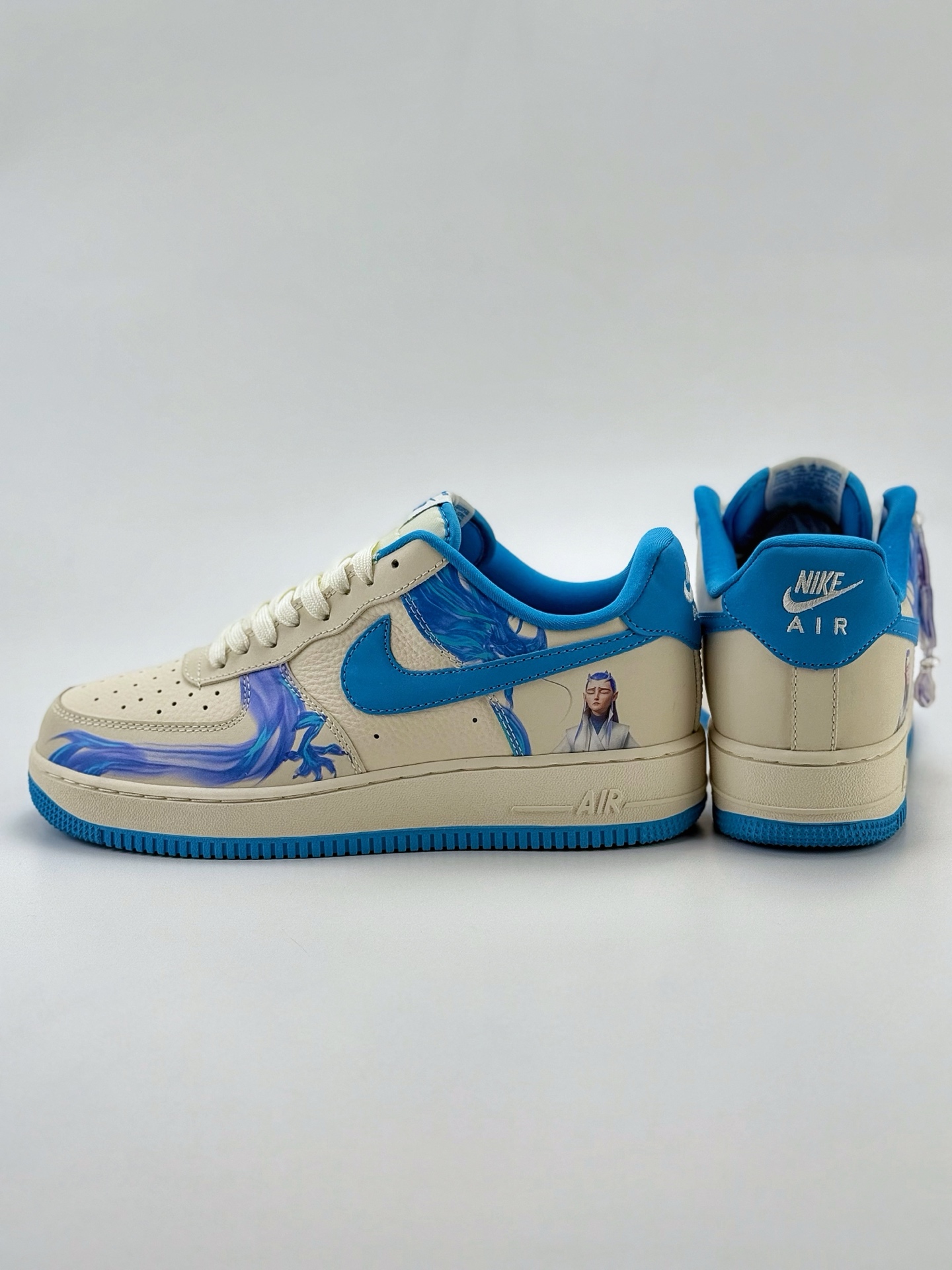 Nike Air Force 1 Low 07 灵童降世 敖丙 白蓝 DF0188-049