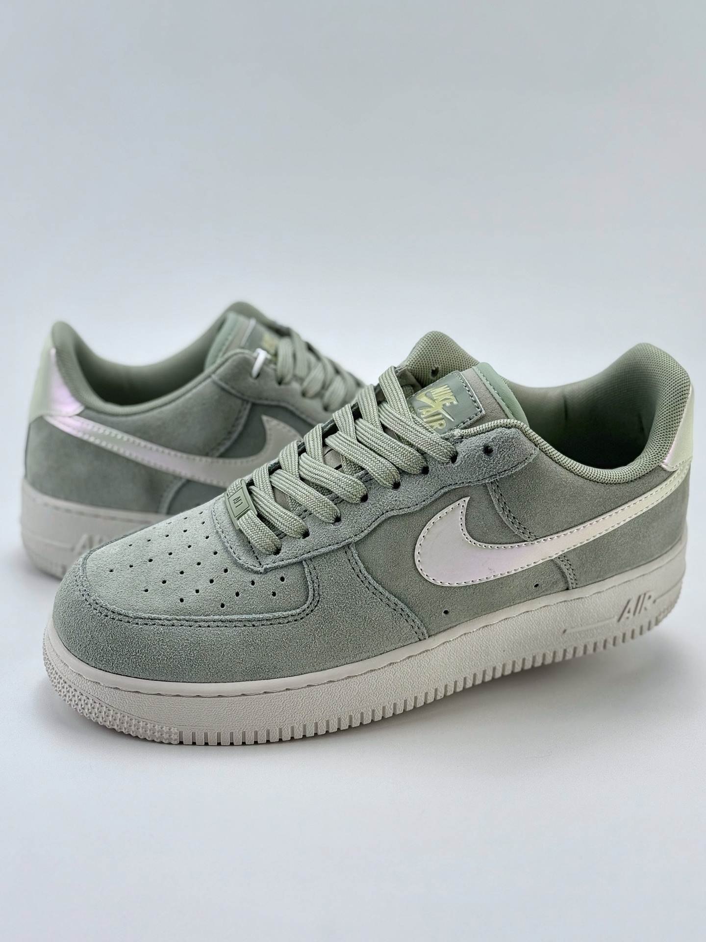 Nike Air Force 1 Low 07 灰绿翻毛 HJ4401-300