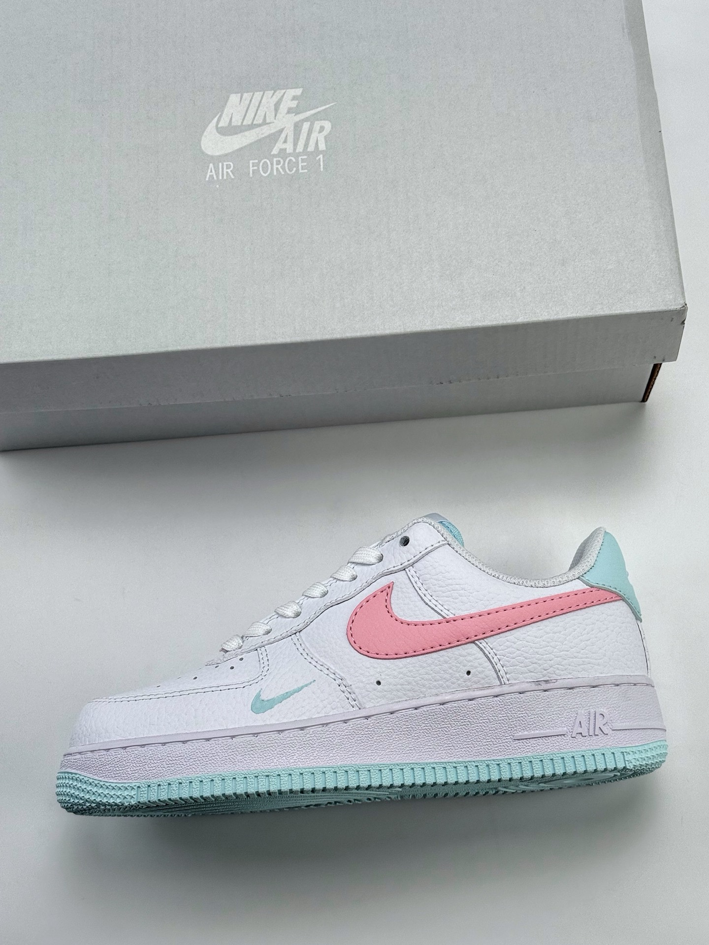 Nike Air Force 1 Low 07 粉樱甜心 白蓝粉 IH0640-161