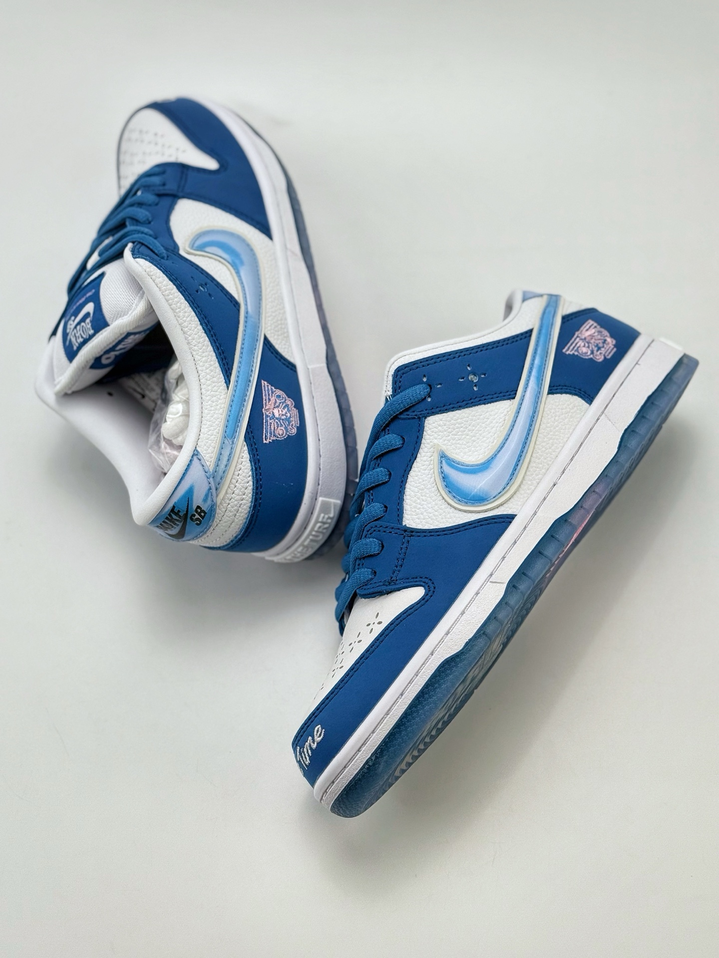 Nike SB Dunk Low x Born x Raised 蓝白 FN7819-400