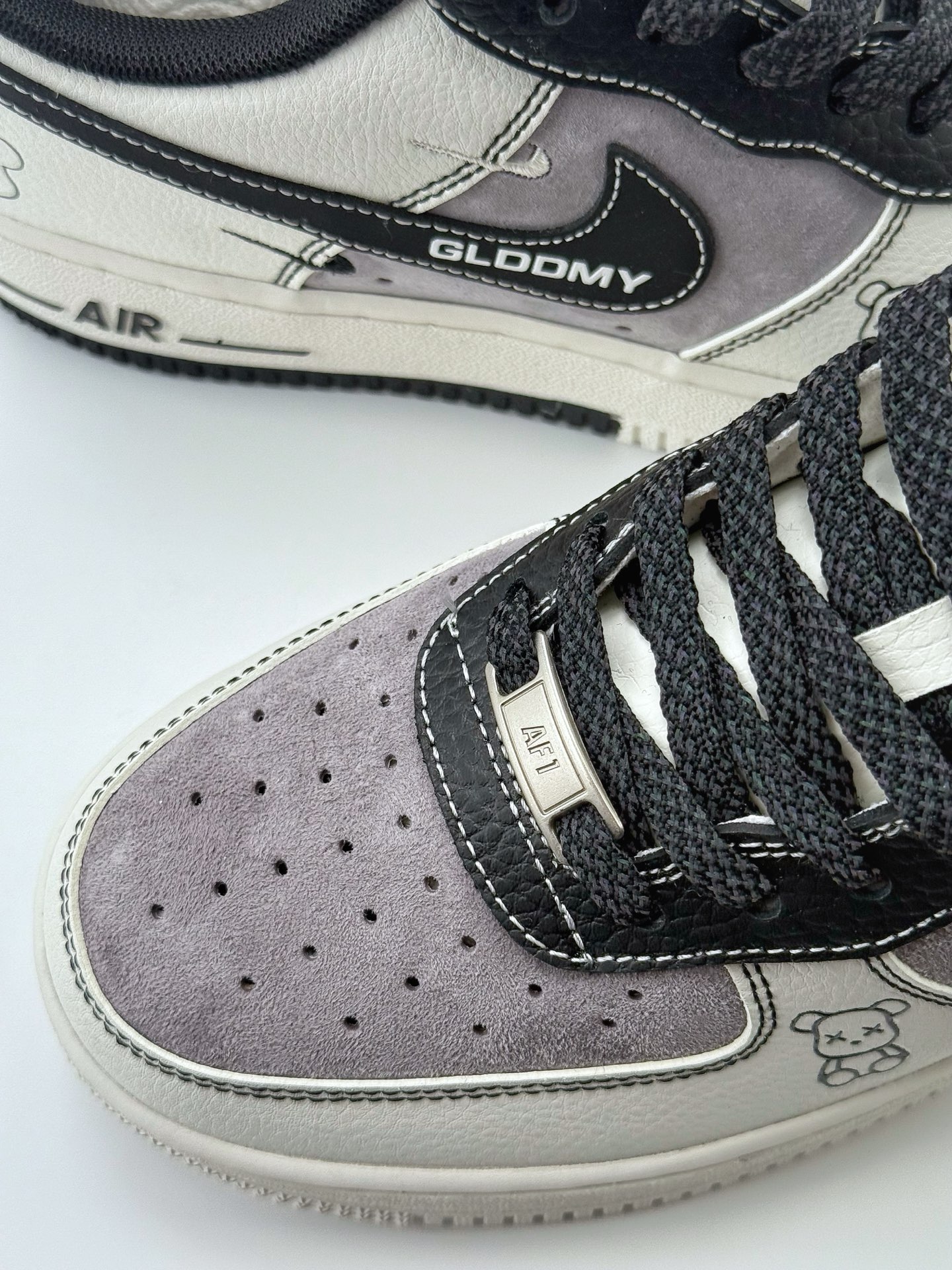 Nike Air Force 1 Low 07 x GLDDMY 白黑三小钩满天星 KY8899-103
