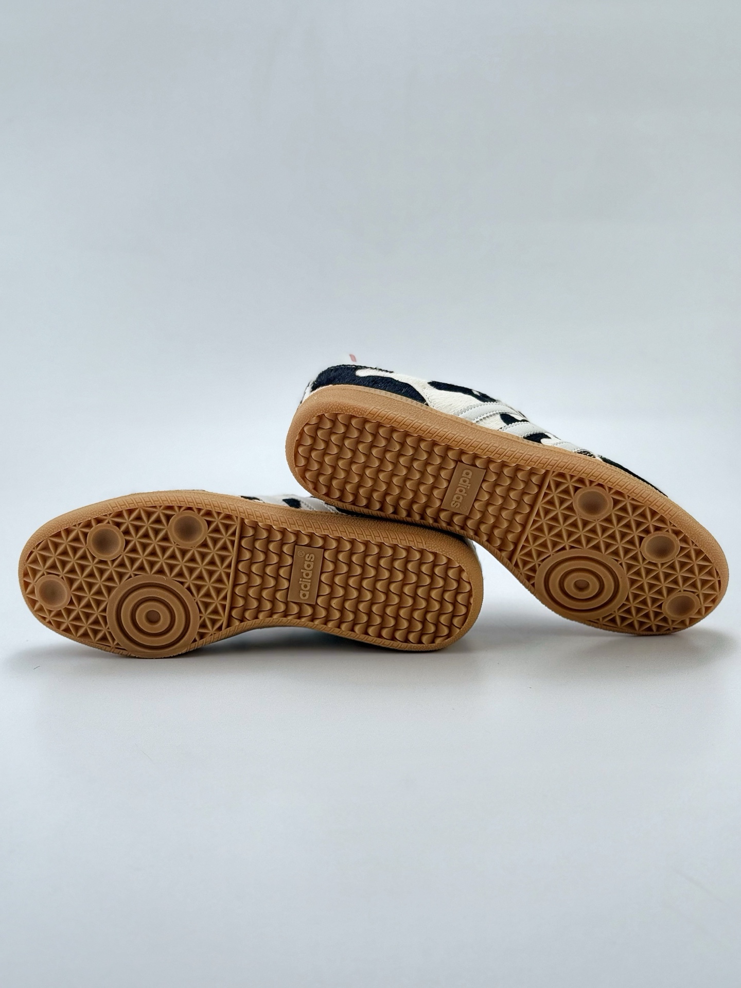 adidas originals Samba OG ”Cow Print” 灰白棕 JR1256