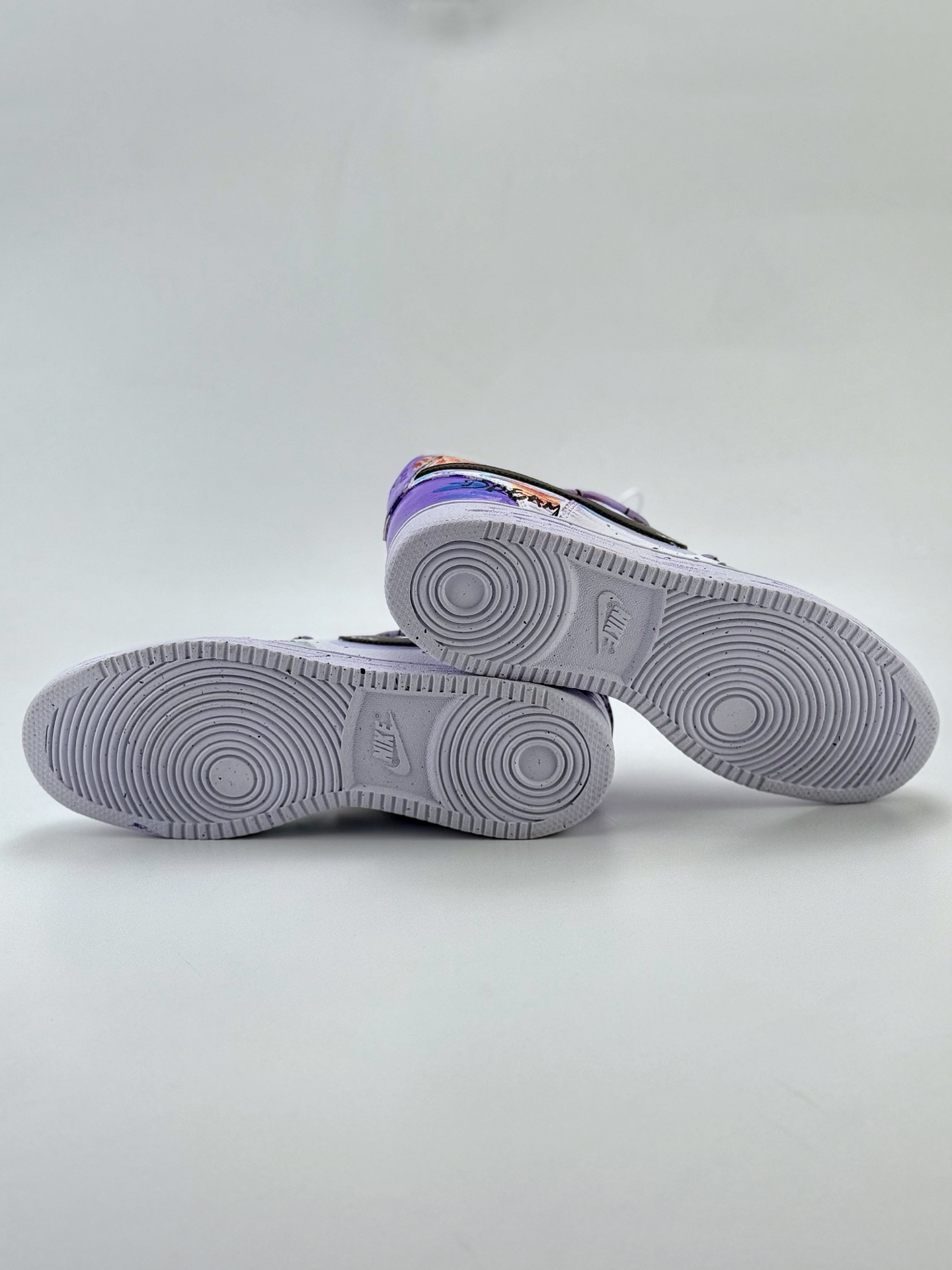 Nike Court Vision Low 元素周期 手绘涂鸦 渐变彩绘 蓝白紫 休闲运动板鞋 DH2978-101