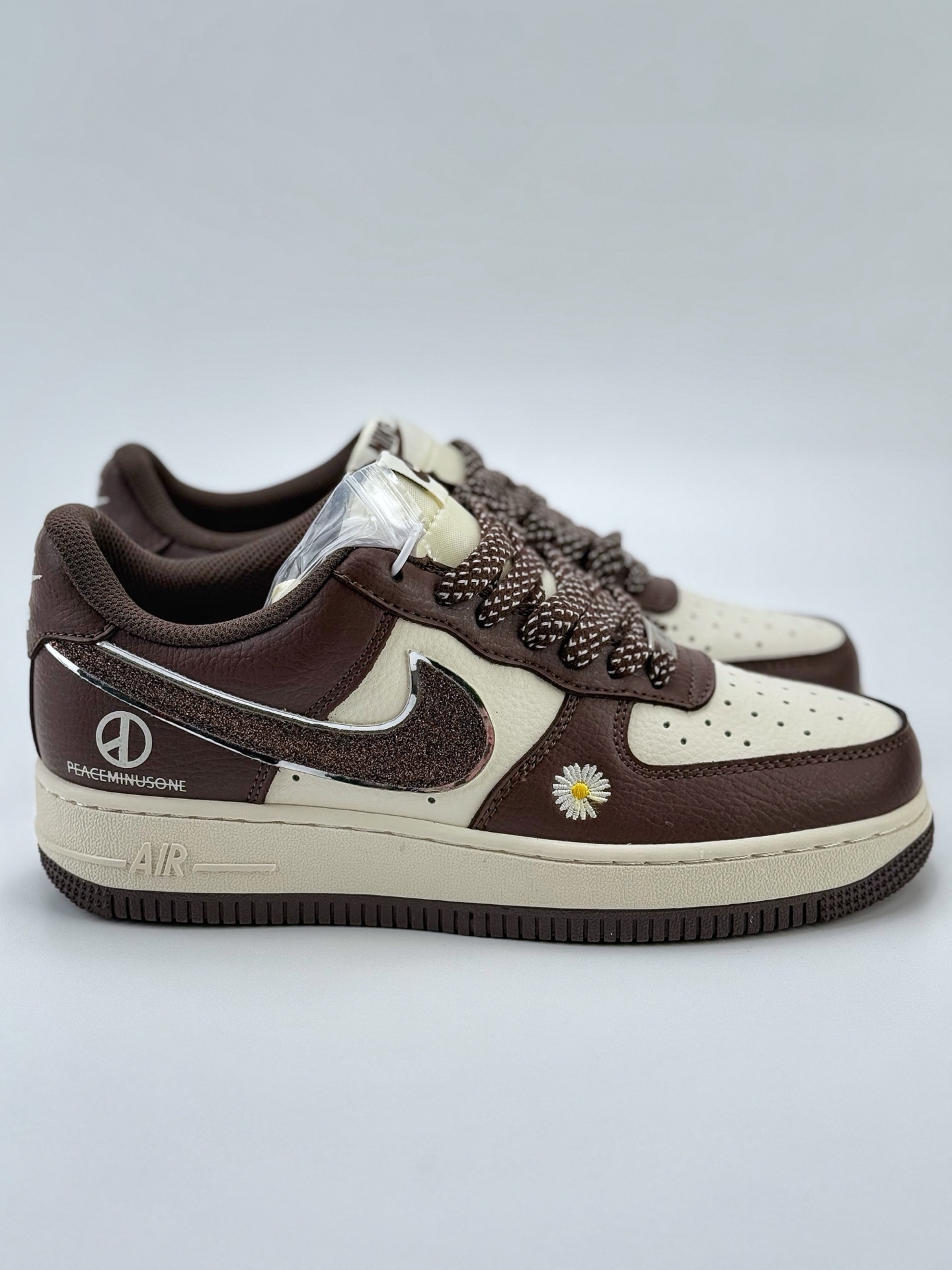 Nike Air Force 1 Low 07 x Peaceminusone 雏菊 白褐满天星 QY6818-613
