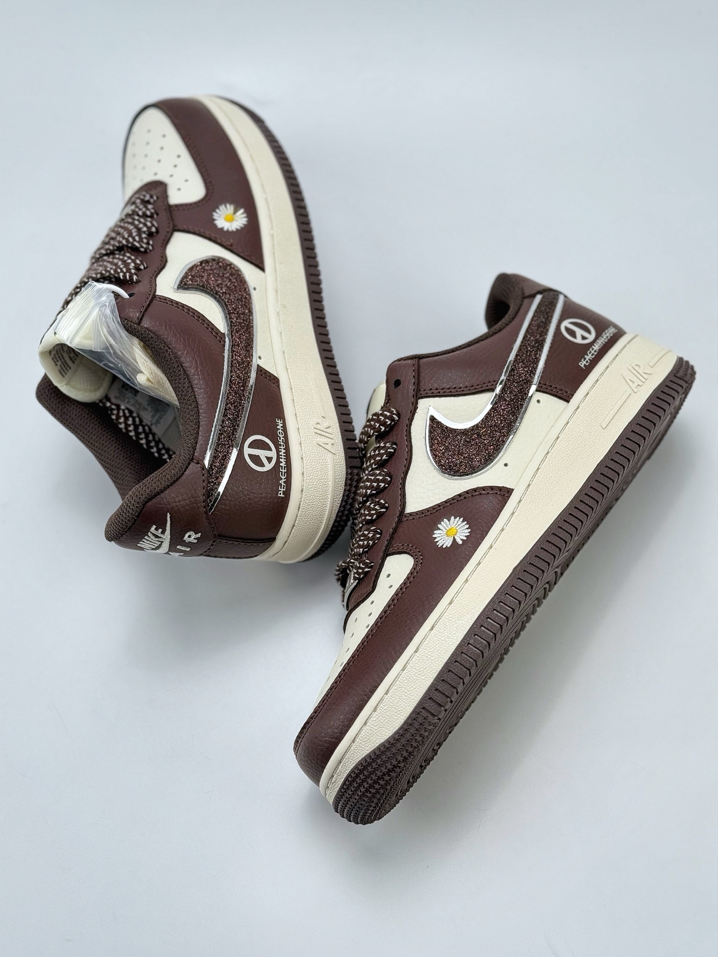 Nike Air Force 1 Low 07 x Peaceminusone 雏菊 白褐满天星 QY6818-613