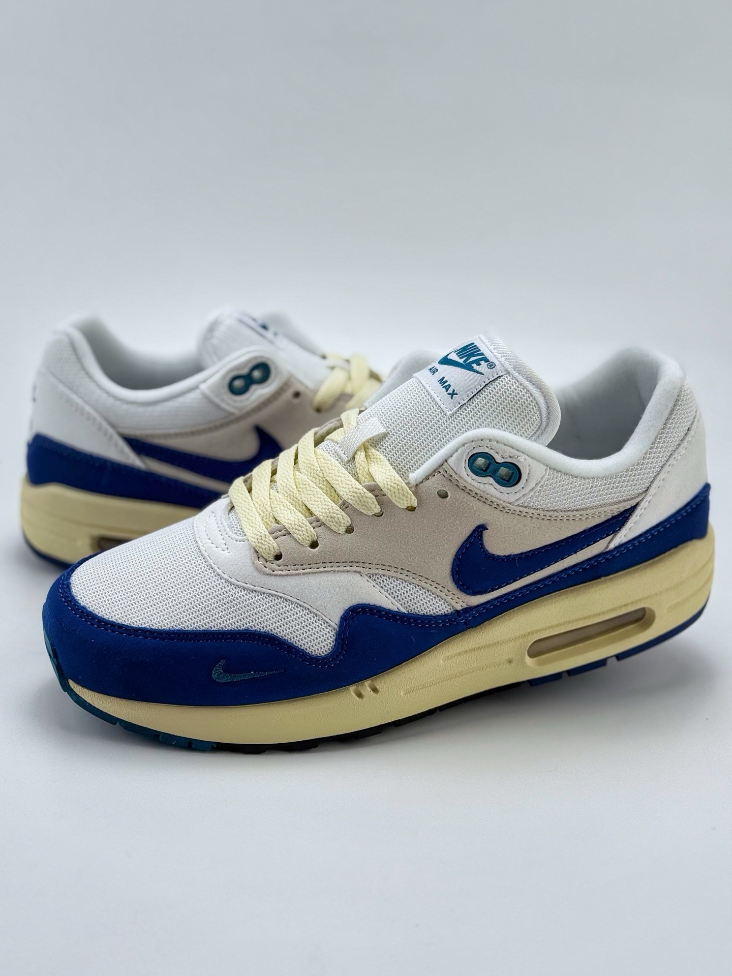 Nike Air Max 1 白宝蓝 复古休闲跑步鞋 FQ8048-133