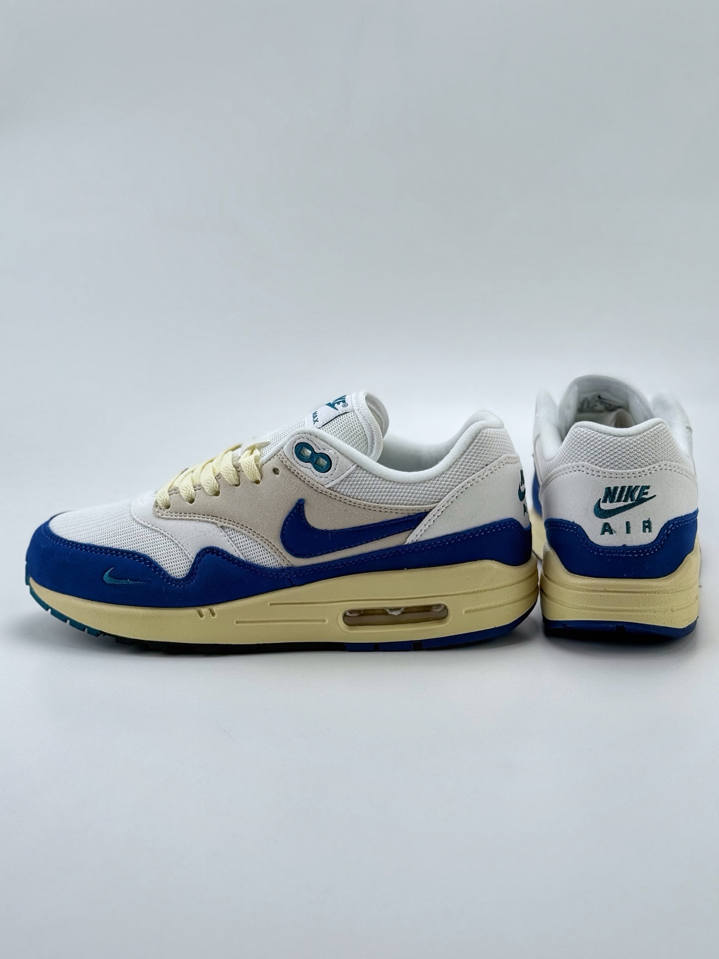 Nike Air Max 1 白宝蓝 复古休闲跑步鞋 FQ8048-133