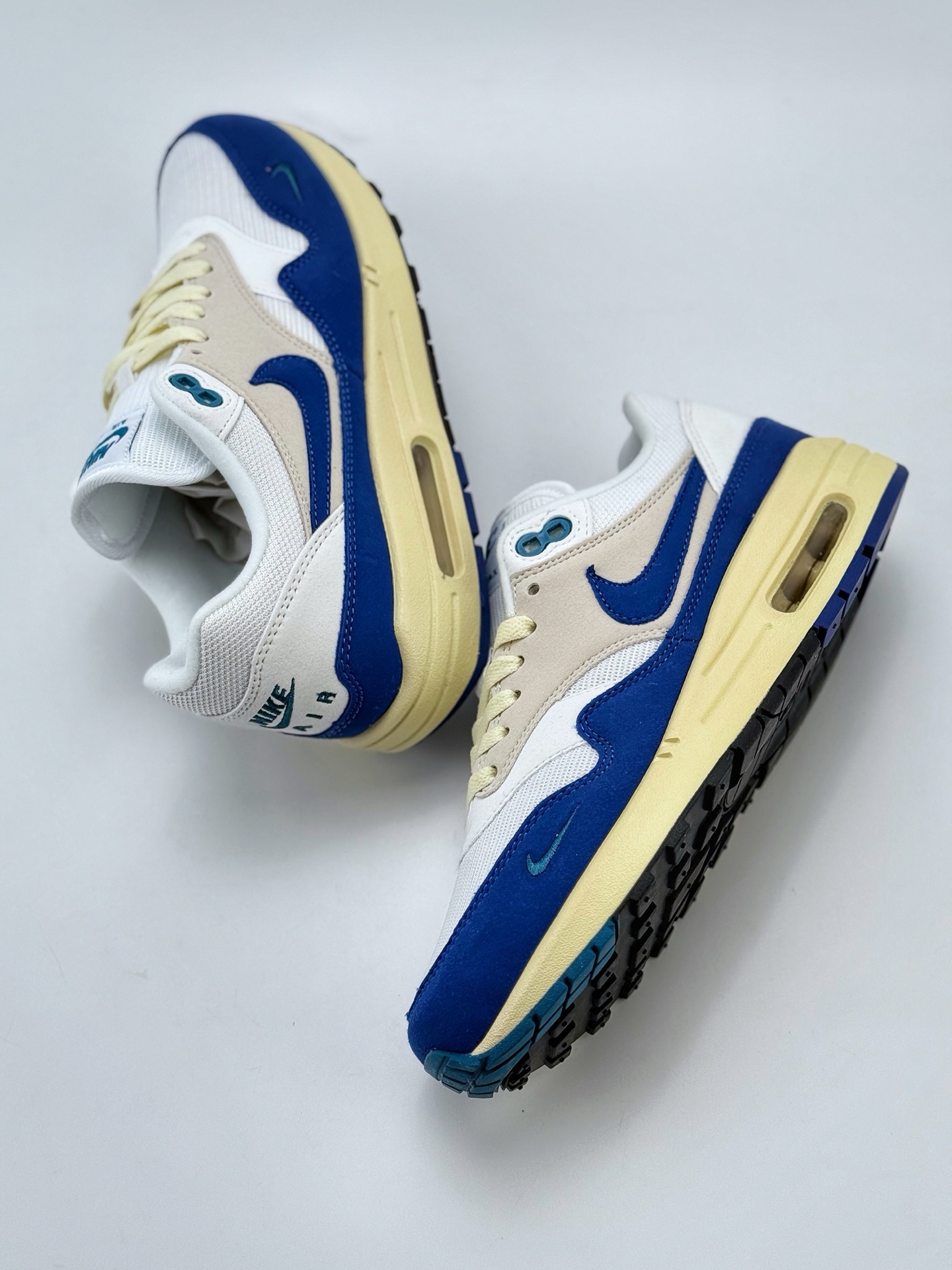 Nike Air Max 1 白宝蓝 复古休闲跑步鞋 FQ8048-133