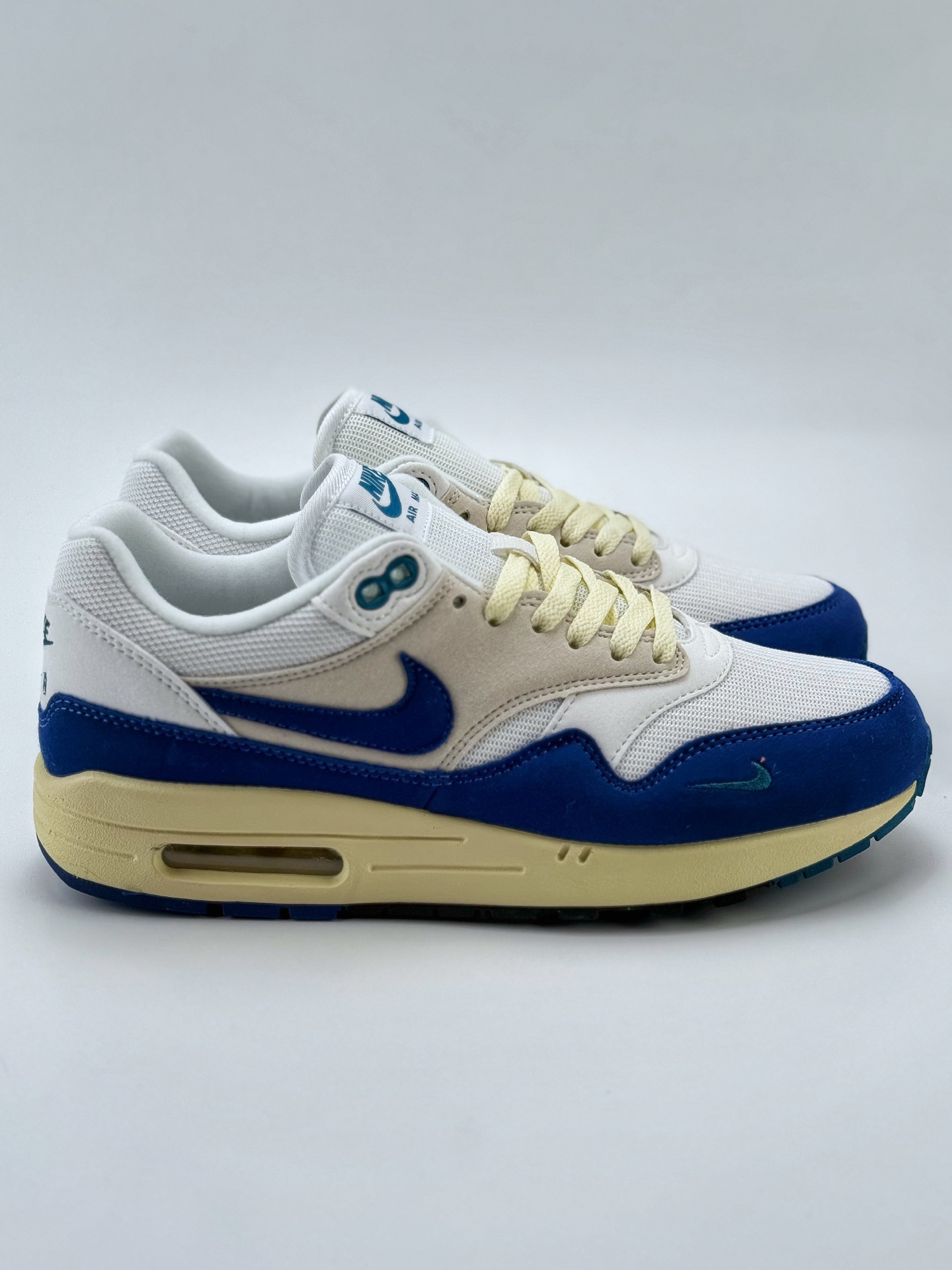 Nike Air Max 1 白宝蓝 复古休闲跑步鞋 FQ8048-133